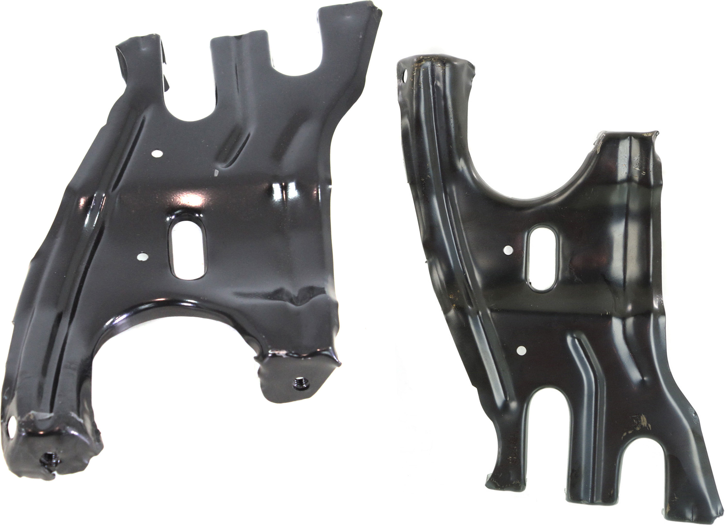 AM C CLASS 01-07 CLK CLASS 03-09 RADIATOR SUPPORT RH AND LH Center Steel SKU SET REPM250513 Partslink MB1225130 MB1225129 OEM 2036200885-2036200985