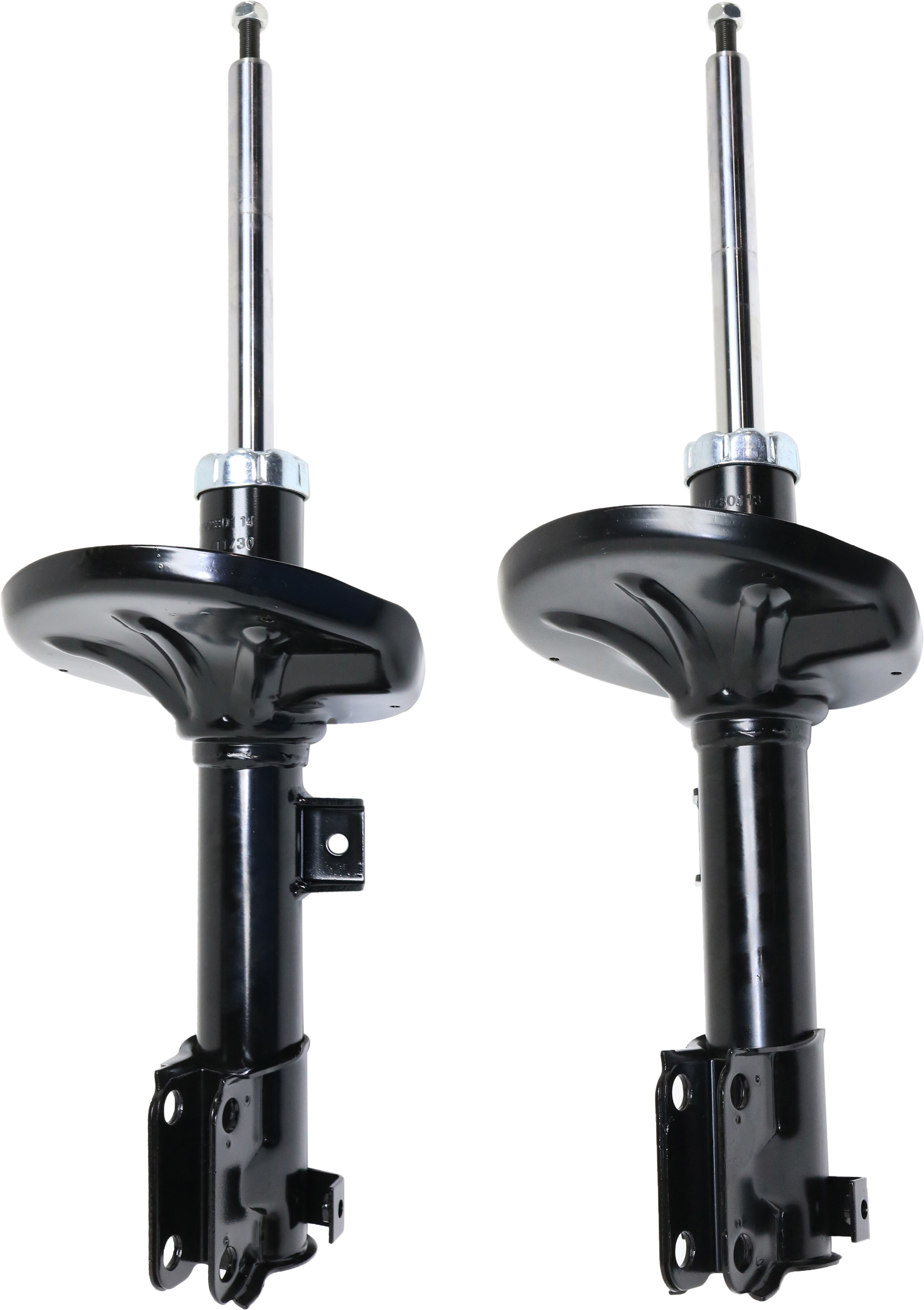 AM ENDEAVOR 04-11 FRONT BARE STRUT RH AND LH Gas Charged Twin tube All Wheel Drive Front Wheel Drive Set of 2 SKU SET REPM280113 OEM MR589447 MR589448