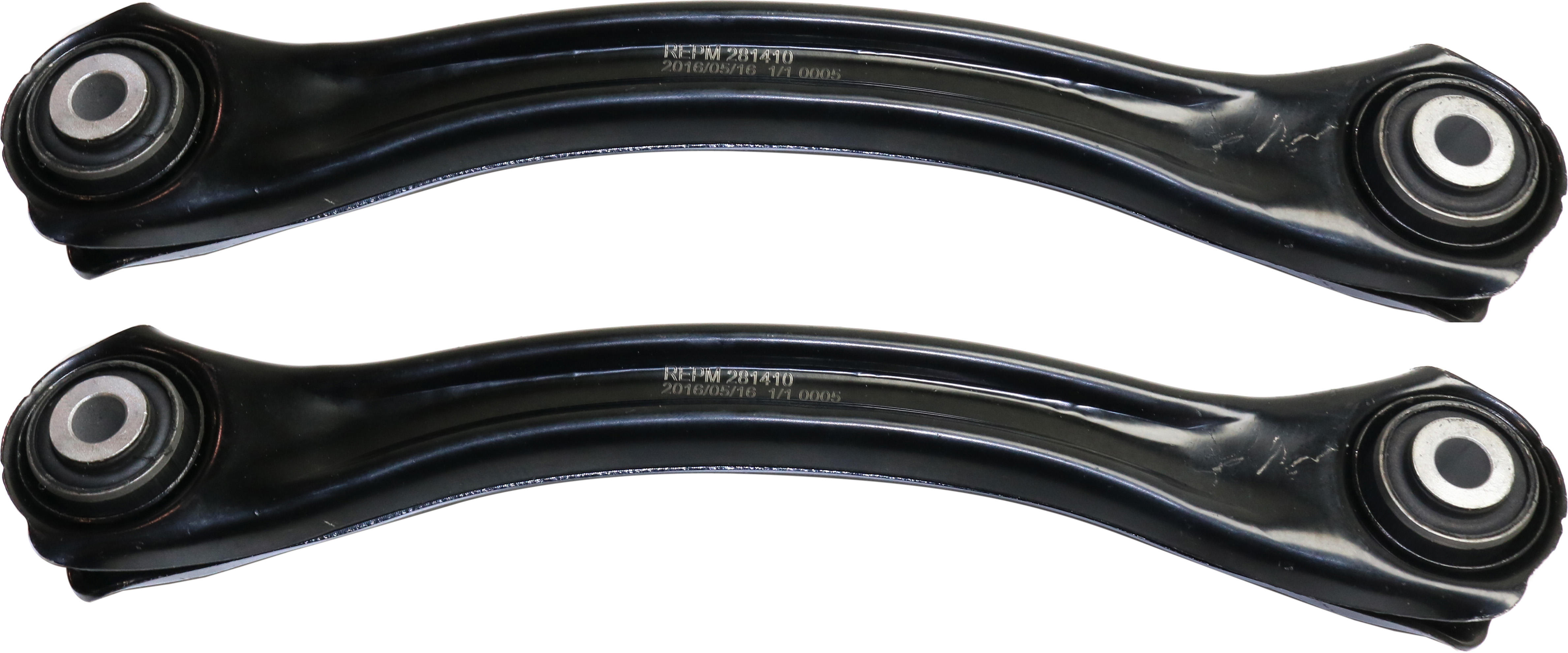 AM MERCEDES BENZ 190E 84-93 SLK CLASS 98-11 REAR CONTROL ARM RH AND LH Upper Rearward w Bushing SKU SET REPM281410-2 OEM 1243507706-1243507606-21035024