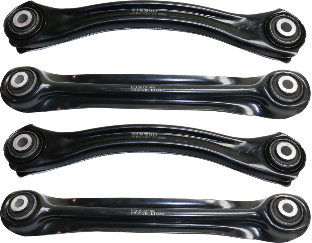 AM E CLASS 84-05 SLK CLASS 98-10 REAR CONTROL ARM RH AND LH Lower Frontward and Rearward SKU SET REPM281410-4 OEM 2103503806-1243500129-12435077