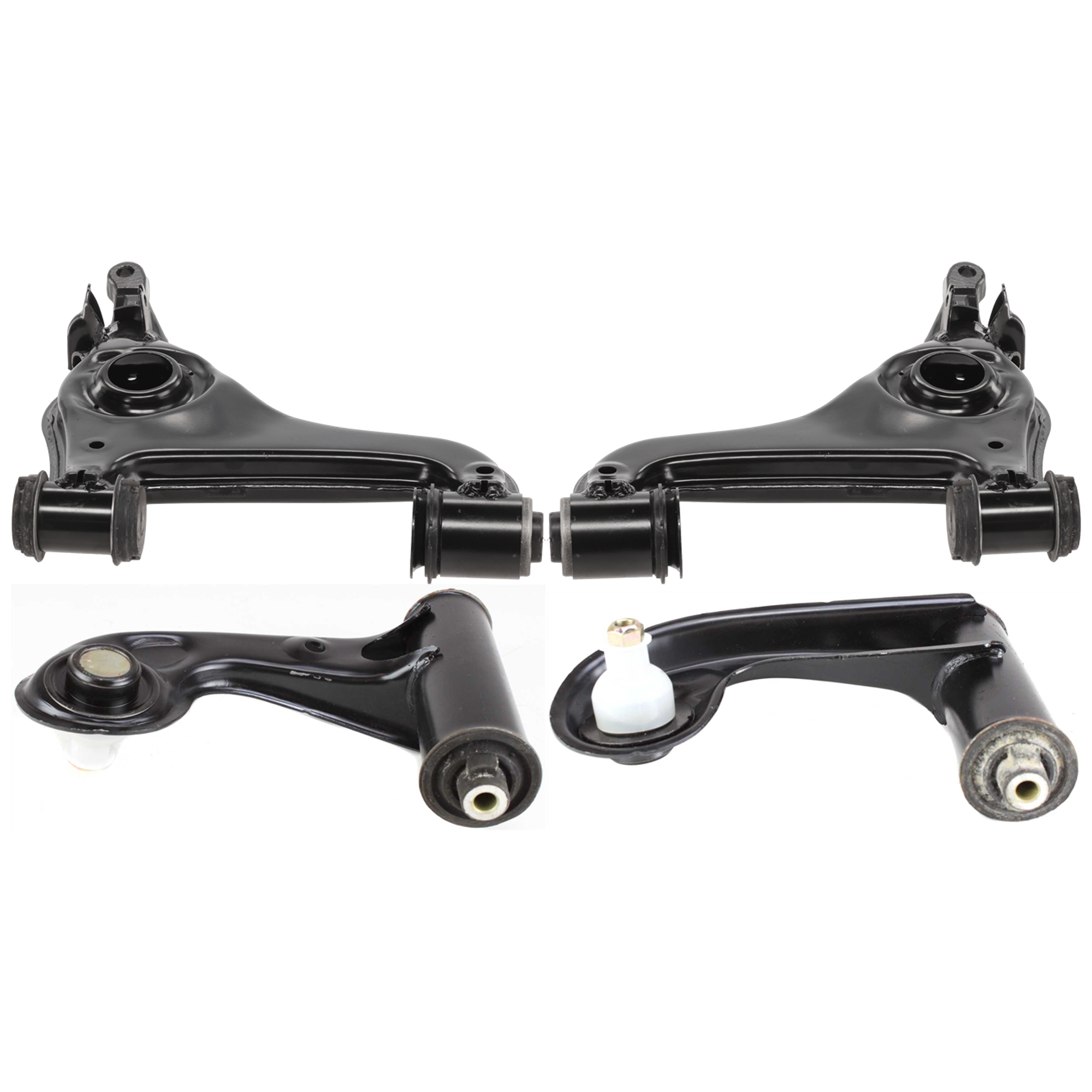 AM E CLASS 96-02 FRONT CONTROL ARM RH AND LH Upper and Lower Set of 4 SKU SET REPM281525 C OEM 2-103-306-207-210-330-000-000-000-000