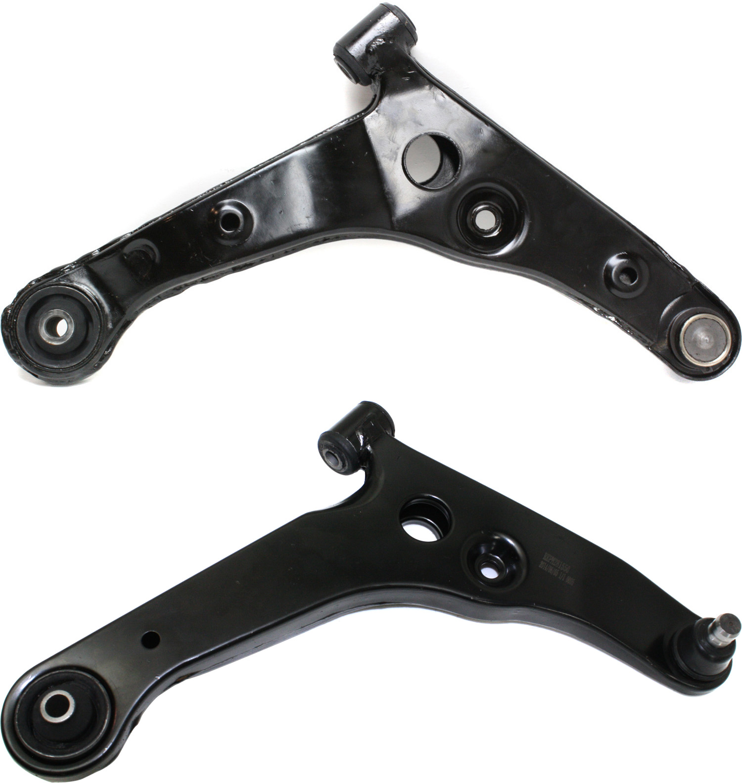 AM LANCER 02-07 FRONT CONTROL ARM RH AND LH Lower w Ball Joint and Bushing Naturally Aspirated SKU SET REPM281550 OEM MR403419 MR403420