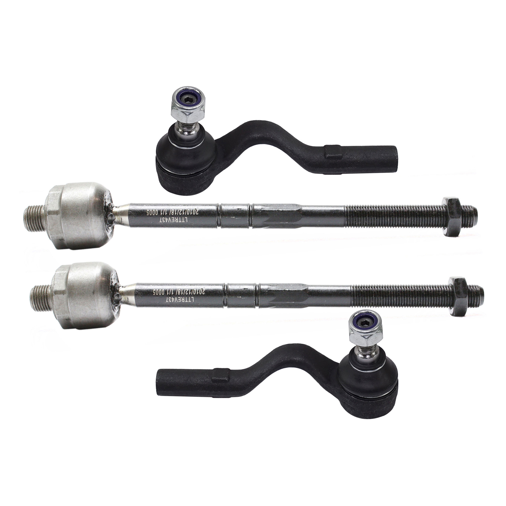 AM E CLASS 96-03 FRONT TIE ROD END RH AND LH Inner and Outer SKU SET REPM282119-4 OEM 1014920-2693354-4012017-210338