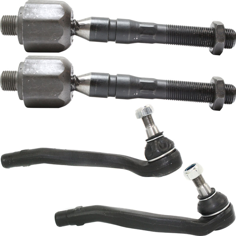 AM ML320-98-03 ML350-03-05 FRONT TIE ROD END RH AND LH Inner and Outer SKU SET REPM282121-4 OEM 1633300103-1633300403-16333802