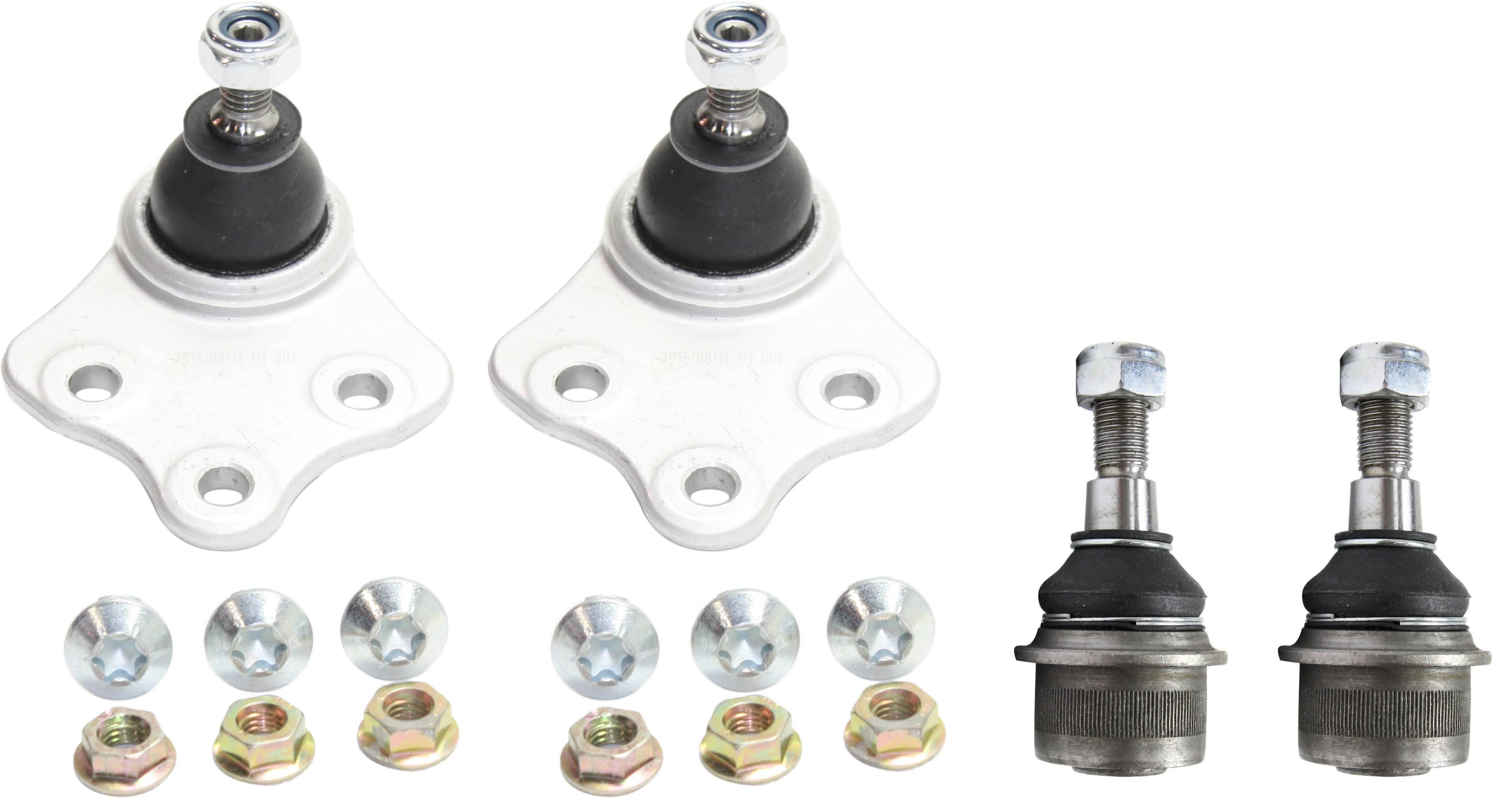 AM SL CLASS 03-12 FRONT BALL JOINT RH AND LH Upper and Lower Non Greasable SKU SET REPM282322-4 OEM 1016897 TC1995-45D0155 FA2416