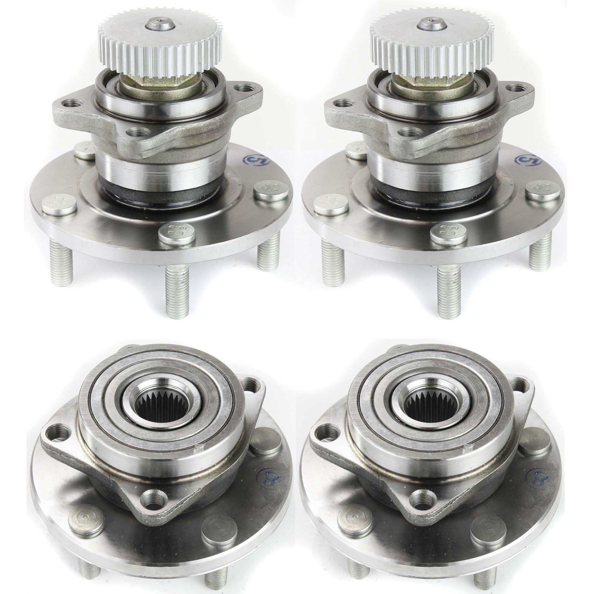 AM GALANT 96-03 SEBRING 96-05 FRONT AND REAR HUB ASSEMBLY RH AND LH 5 Studs SKU SET REPM283701-4 OEM MR103664