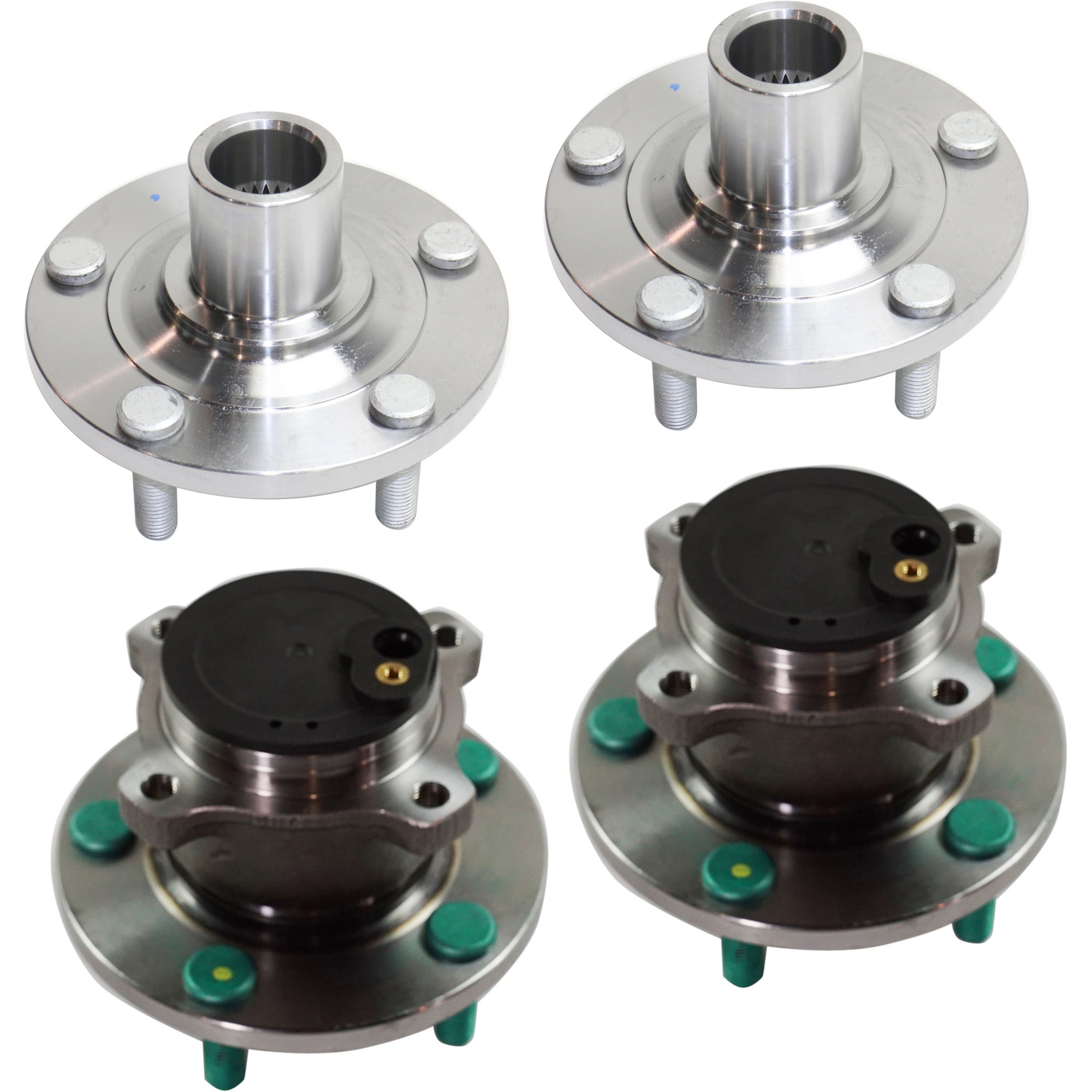 AM MAZDA 3-05-13 MAZDA 5-06-15 FRONT AND REAR HUB ASSEMBLY RH AND LH SKU SET REPM283721-4 OEM BP4K2615XB C23633060A