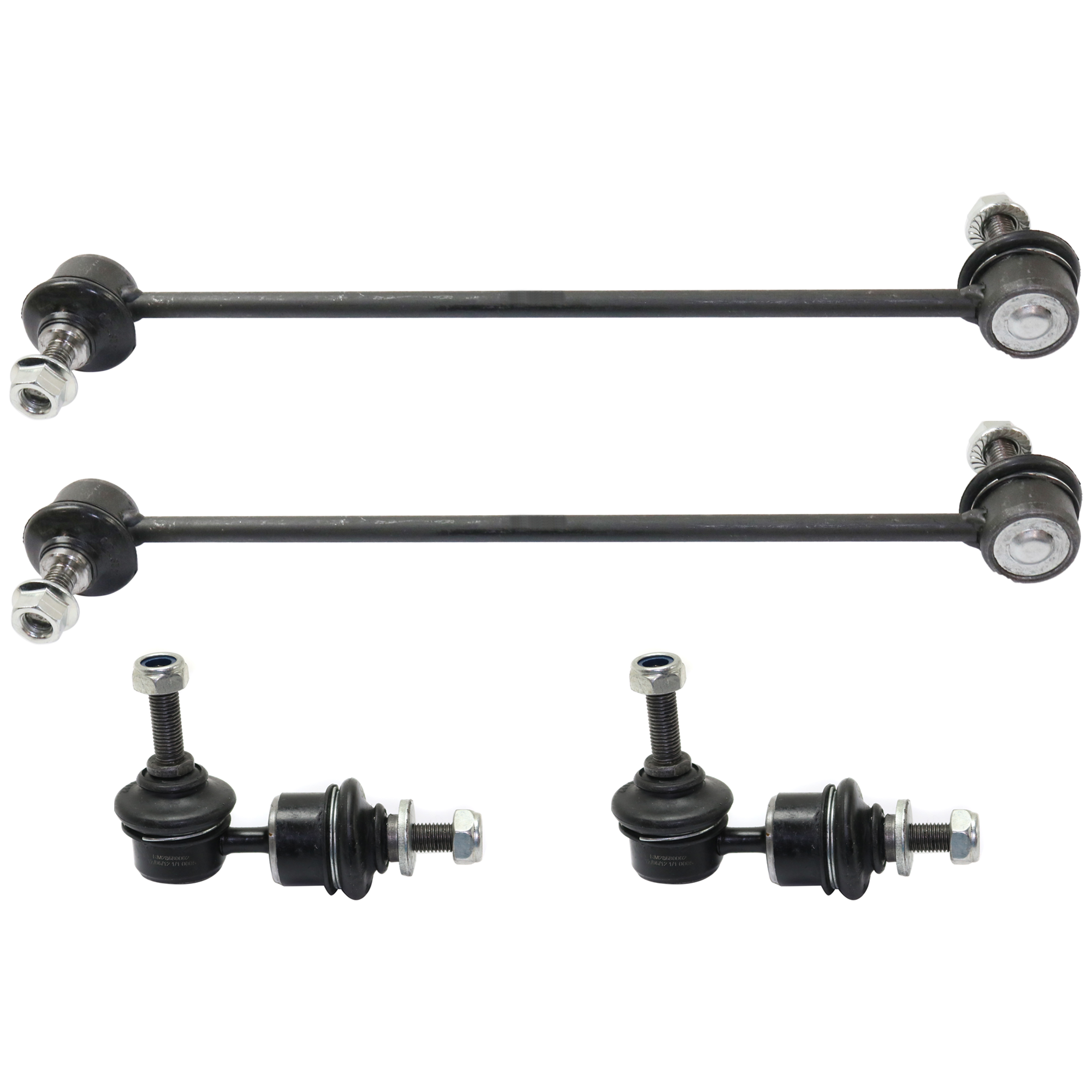 AM MAZDA 5-06-17 MAZDA 3-04-09 FRONT AND REAR SWAY BAR LINK Set of 4 SKU SET REPM283912-4 OEM 1014945-1015086-1880235-265