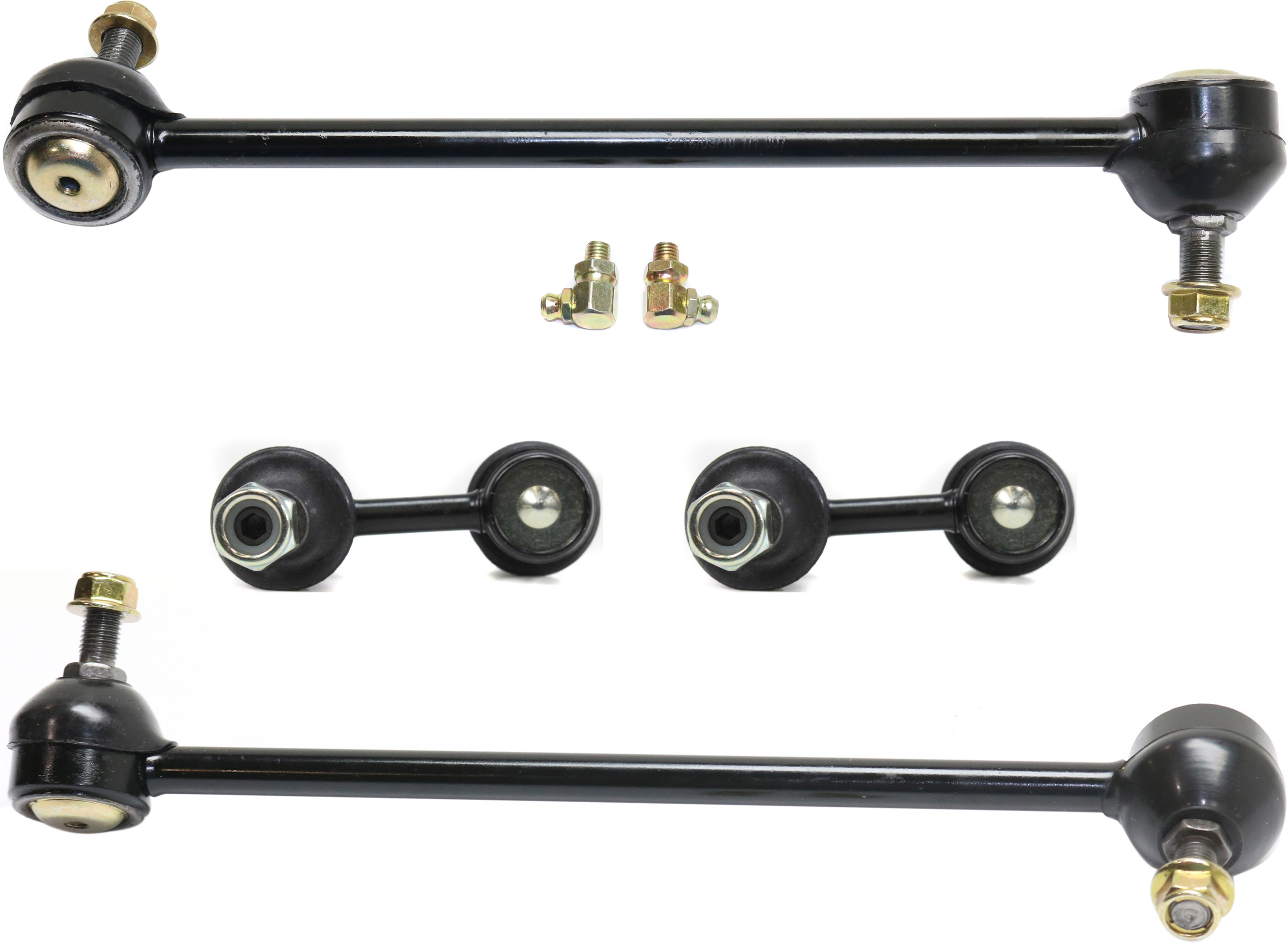 AM ECLIPSE 00-05 GALANT 99-03 FRONT AND REAR SWAY BAR LINK RH AND LH SKU SET REPM286807-4 OEM 18376-1015265-2651789-5451580