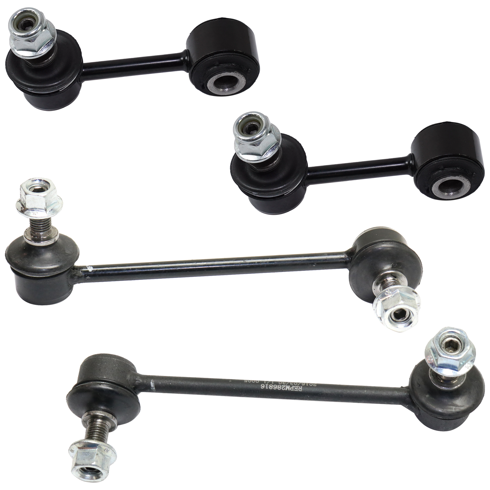 AM FUSION 06-10 MKZ 07-09 FRONT AND REAR SWAY BAR LINK RH AND LH Set of 4 SKU SET REPM286815-4 OEM 1014975-1880250-2651664-545145
