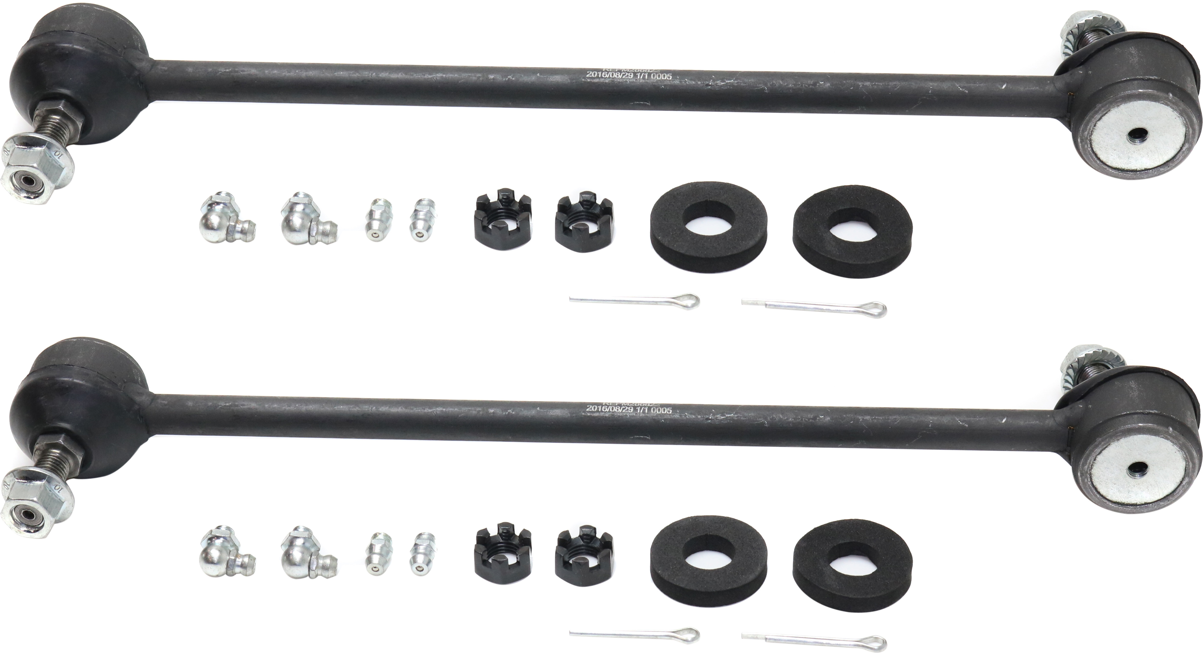 AM MAZDA 3-07-09 FRONT SWAY BAR LINK RH AND LH SKU SET REPM286822-2 OEM 1015725-5451099-18750073 SL750