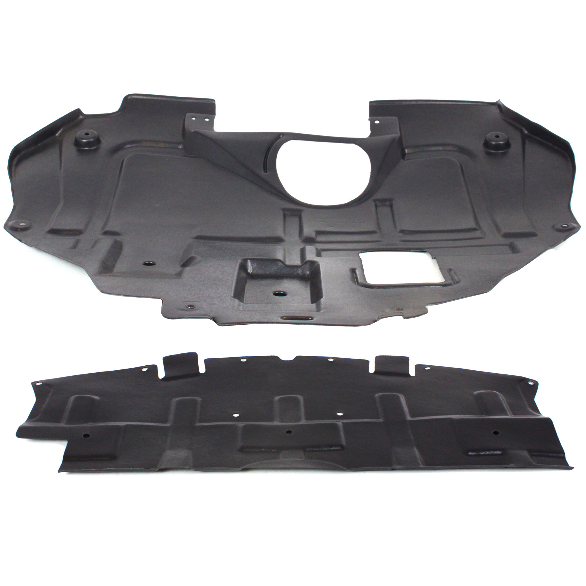 AM MAZDA 6-09-13 ENGINE SPLASH SHIELD Under Cover Front and Rear SKU SET REPM310108-2 Partslink MA1228108 MA1228121 MA1228109 OEM GS3L561Z1A GEG1561Z1 GS3L56111