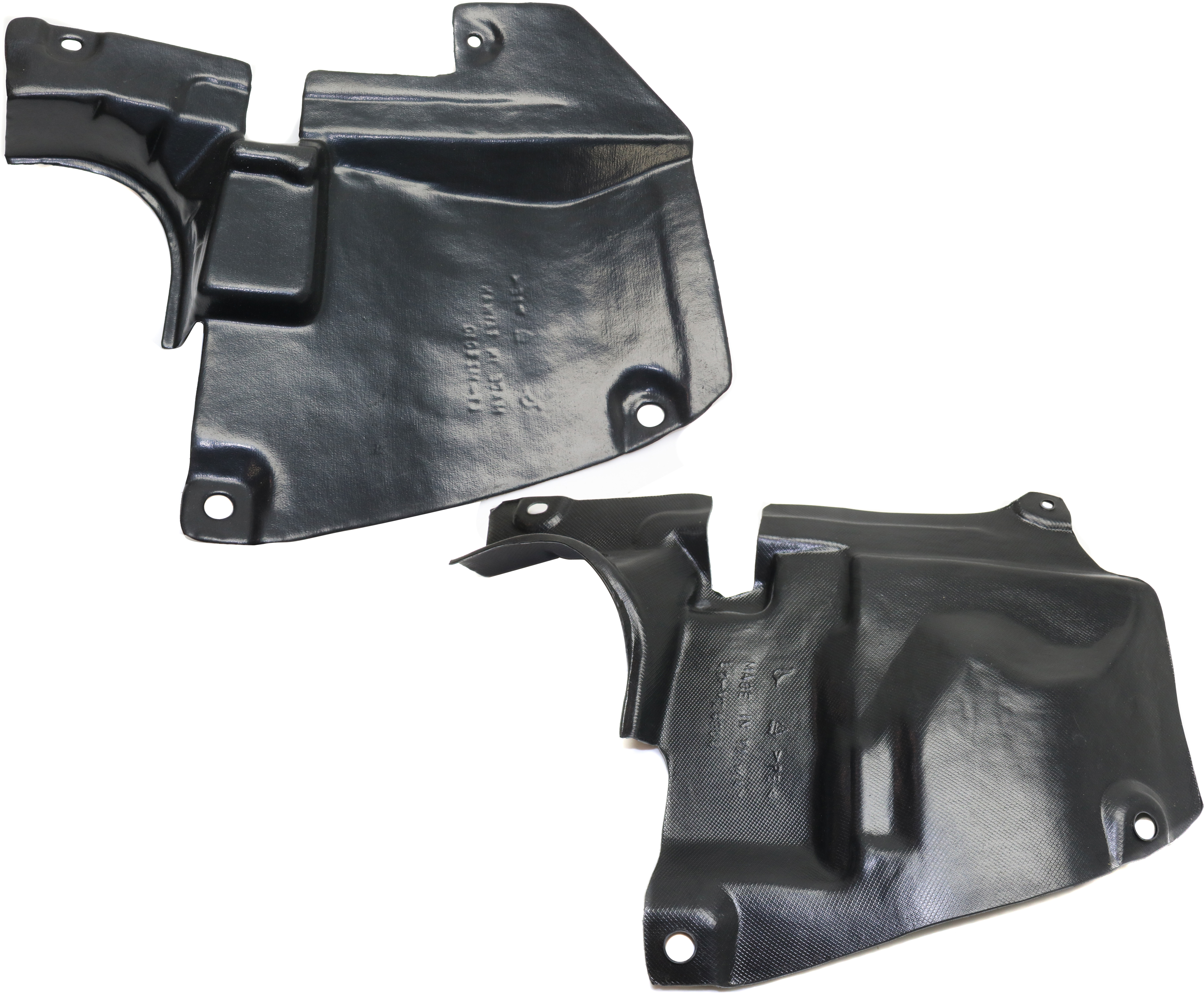 AM MAZDA 3-14-18 MAZDA 6-14-17 FRONT FENDER LINER RH AND LH Rear Section No.2 Japan Built Vehicle SKU SET REPM310311 Partslink MA1251115 MA1250115 OEM KD5356341A KD5356342A