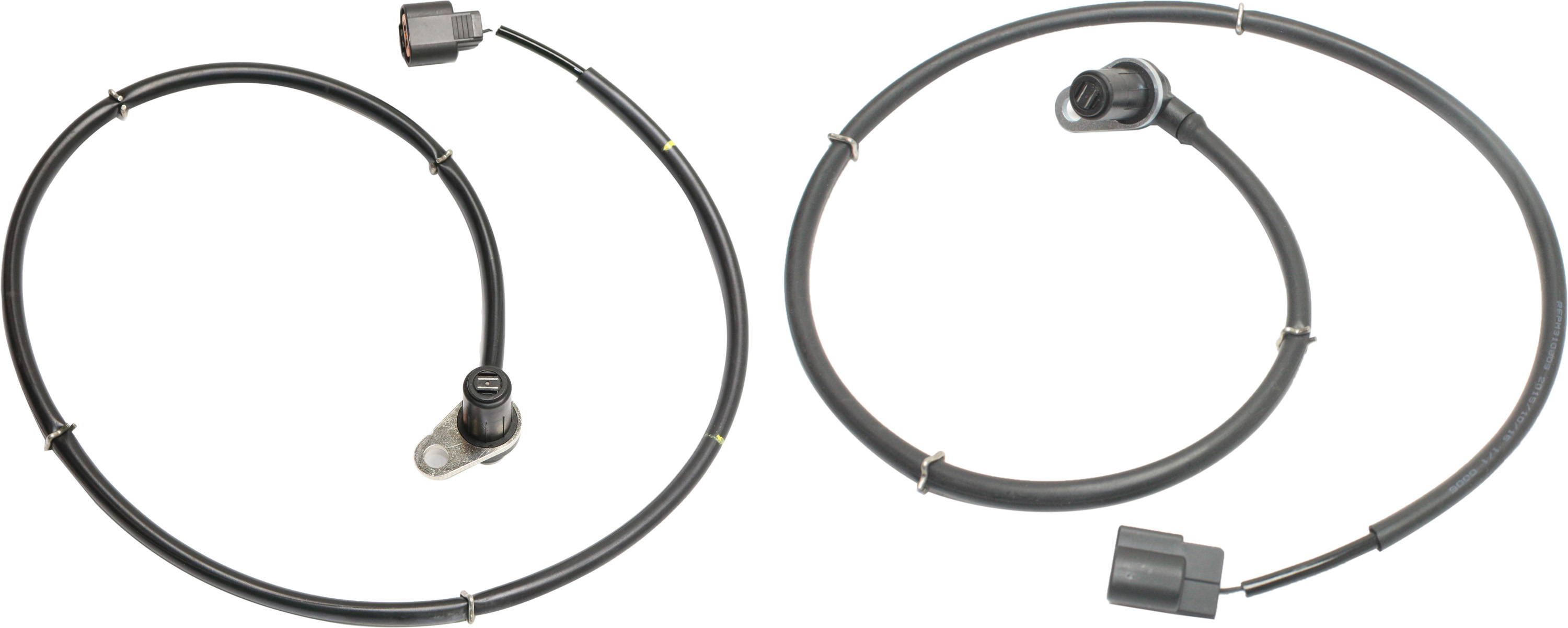 AM MONTERO 01-06 FRONT ABS SPEED SENSOR RH AND LH 2 Female Blade Terminals Wheel Mounted SKU SET REPM310809 OEM MR307038 MR307039