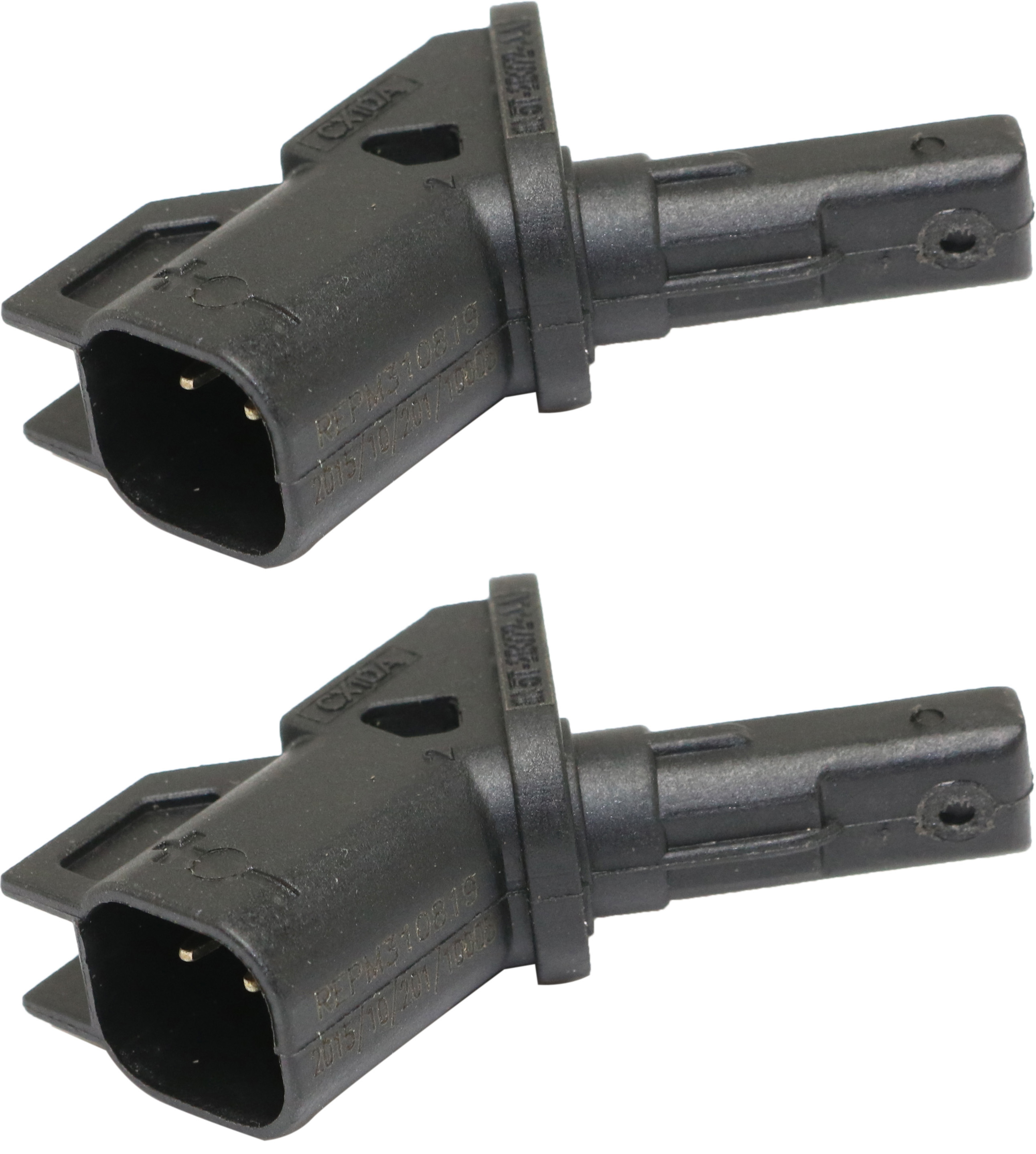 AM MAZDA 3-04-13 MAZDA 5-06-15 FRONT ABS SPEED SENSOR RH AND LH 2 Male Terminals Blade Type SKU SET REPM310819-2 OEM 70964-531625-695261-844359-721