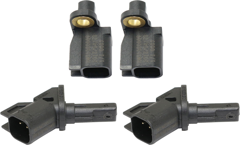 AM MAZDA 3-04-13 MAZDA 5-06-15 FRONT AND REAR ABS SPEED SENSOR RH AND LH 2 Male Blade Terminals SKU SET REPM310819-4 OEM 70964-531625-695261-844359-721