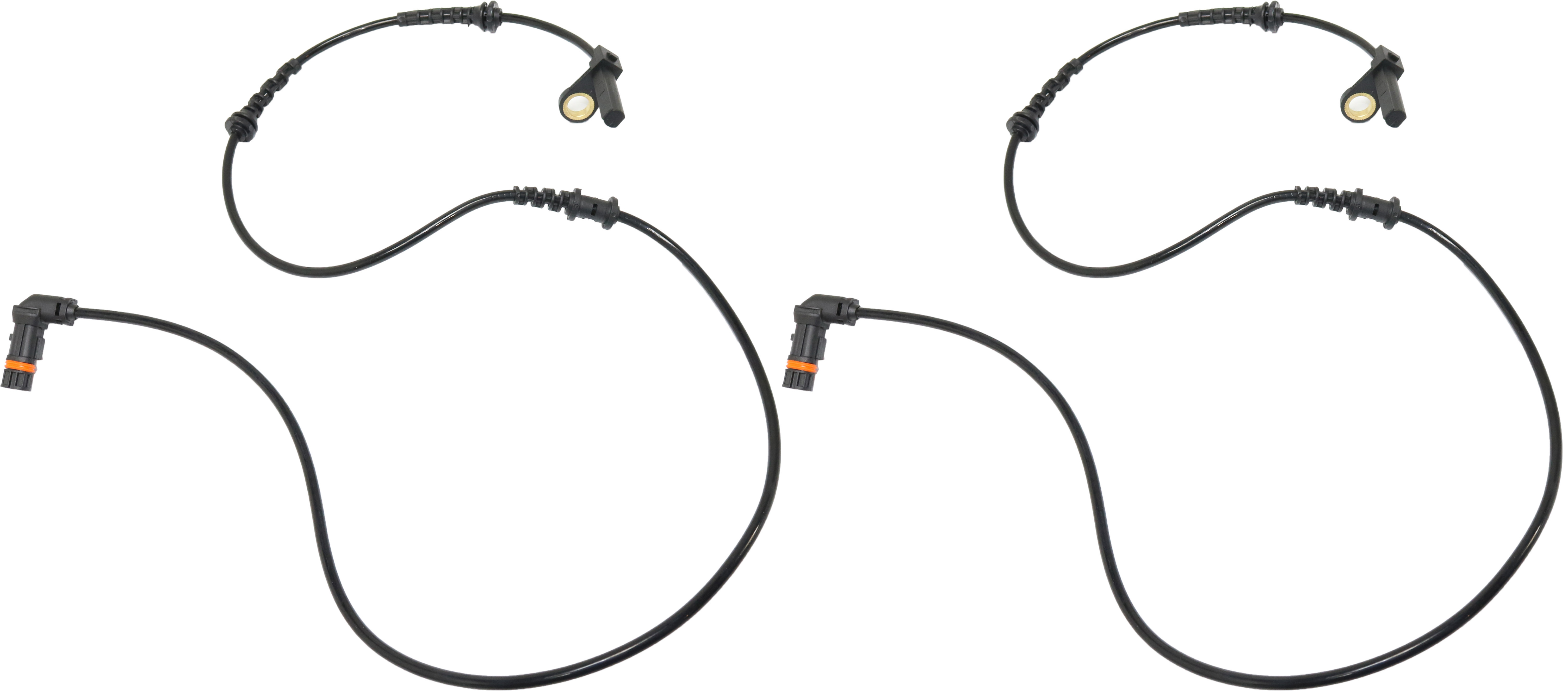 AM CL CLASS 07-14 S CLASS 07-13 FRONT ABS SPEED SENSOR RH AND LH 2 Male Terminals Pin Type Wheel Mounted 41 in. Harness SKU SET REPM310827-2 OEM 71574-71654-532357-7210828-230