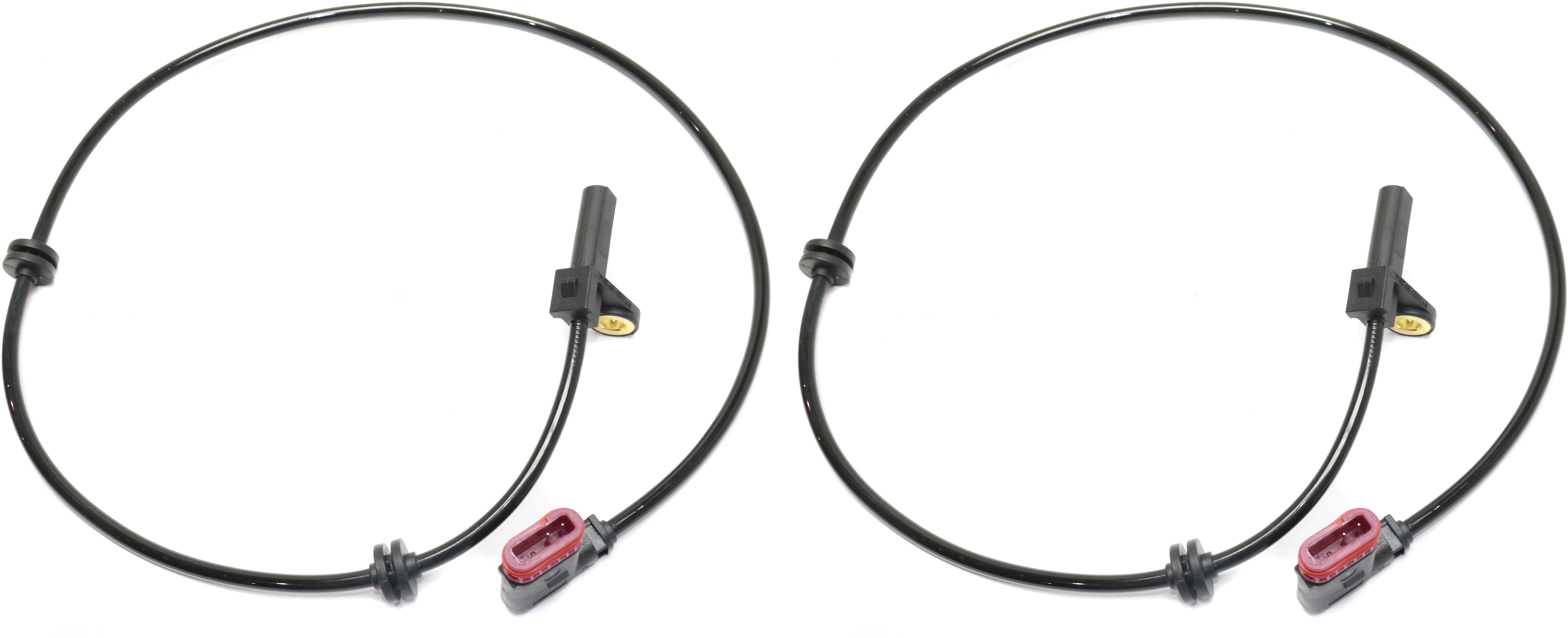 AM CL CLASS 07-10 REAR ABS SPEED SENSOR RH AND LH Wheel Mounted 2 Male Terminals Pin Type 28 in. Harness SKU SET REPM310841-2 OEM 71253-532356-845101-7210379-72