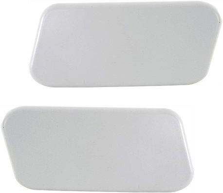 AM ML CLASS 98-05 HEADLIGHT WASHER COVER RH AND LH Paint to Match 163 Chassis SKU SET REPM371709 Partslink MB1049104 MB1048104 OEM 1638600208-1638600108