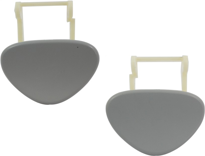 AM C CLASS 01-07 HEADLIGHT WASHER COVER RH AND LH Primed Sedan Wagon SKU SET REPM371719 Partslink MB1049101 MB1048101 OEM 2038800805-2038800705