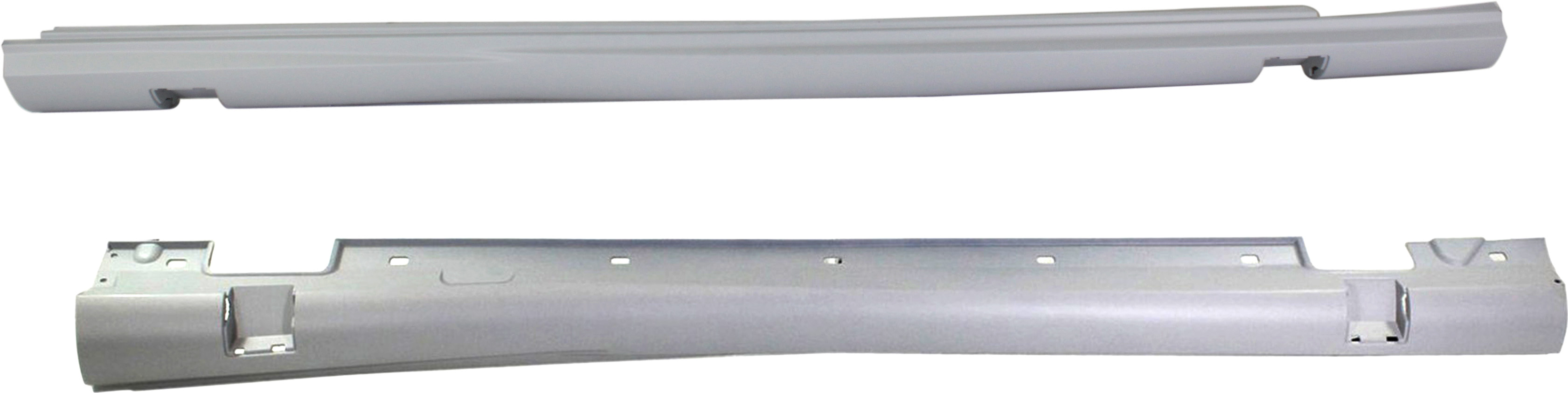 AM E CLASS 10-13 ROCKER PANEL COVER RH and LH w AMG Styling Pkg. Sedan SKU SET REPM430503 Partslink MB1607109 MB1606109 OEM 21269815549999-21269800549999