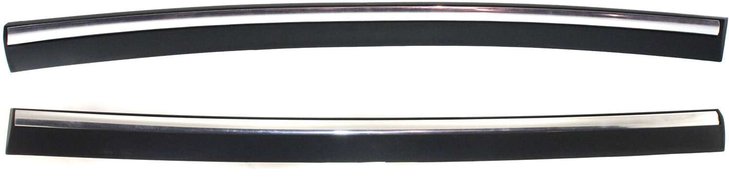 AM GRAND MARQUIS 06-08 FRONT DOOR MOLDING RH AND LH Black w Chrome Mldg. SKU SET REPM461701 Partslink FO1304100 FO1305100 OEM 6W3Z5420878APTM 6W3Z5420879APT