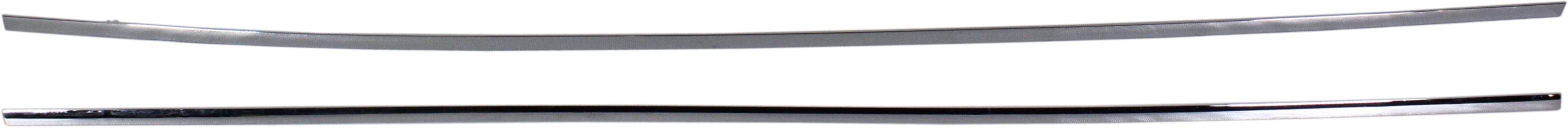 AM S CLASS 07-13 FRONT DOOR MOLDING RH AND LH Chrome SKU SET REPM461733 Partslink MB1305119 MB1304119 OEM 2216904280-2216904180