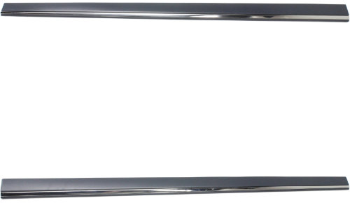 AM E CLASS 03-06 FRONT DOOR MOLDING RH AND LH w Sport Pkg Paint to Match Sedan Wagon SKU SET REPM461735 Partslink MB1305122 MB1304122 OEM 2116902062-2116901962
