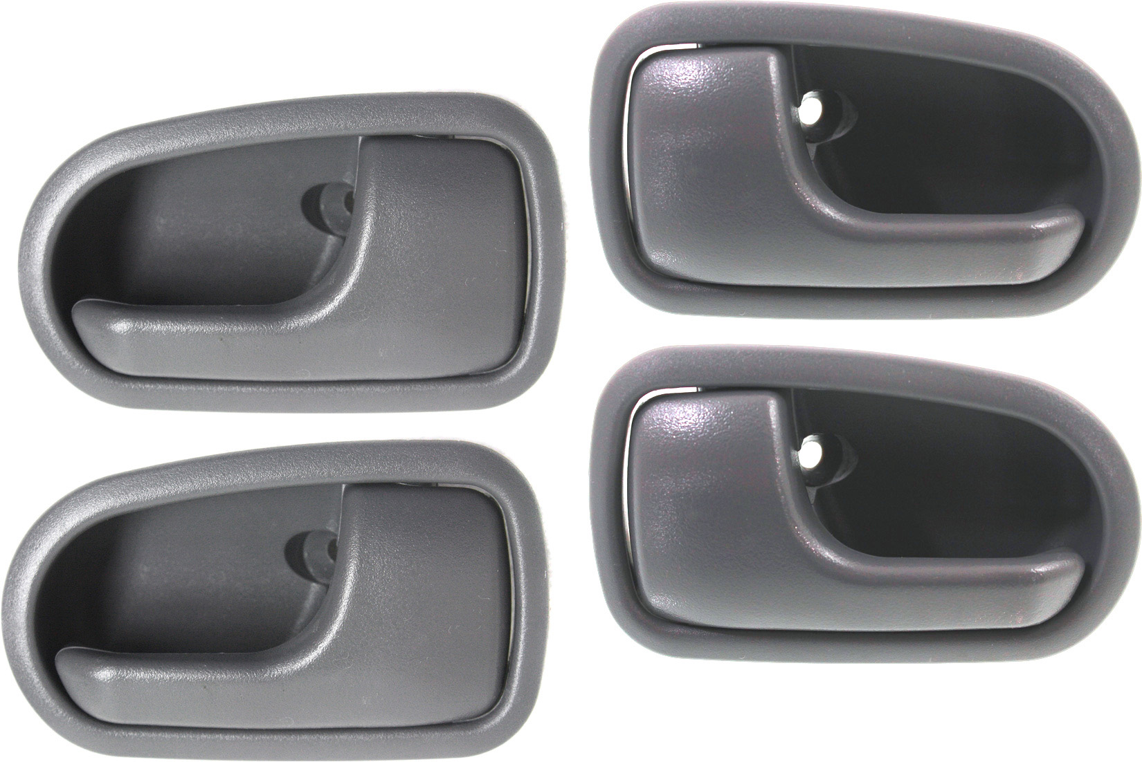 AM MAZDA 626-93-97 PROTEGE 95-03 FRONT AND REAR DOOR HANDLE RH AND LH Set of 4 Inside Gray SKU SET REPM462119-4 OEM GA2K58330B29 GA2K58330B09 GA2K