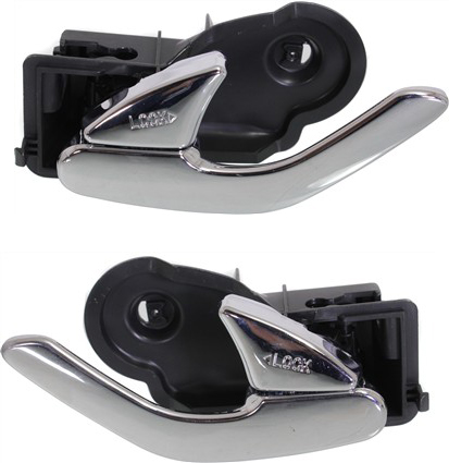AM ESCAPE 01-07 MARINER 05-07 FRONT DOOR HANDLE RH and LH Inside Chrome =REAR SKU SET REPM462329 Partslink FO1353131 FO1352131 OEM YL8Z7822601BA YL8Z7822600BB YL