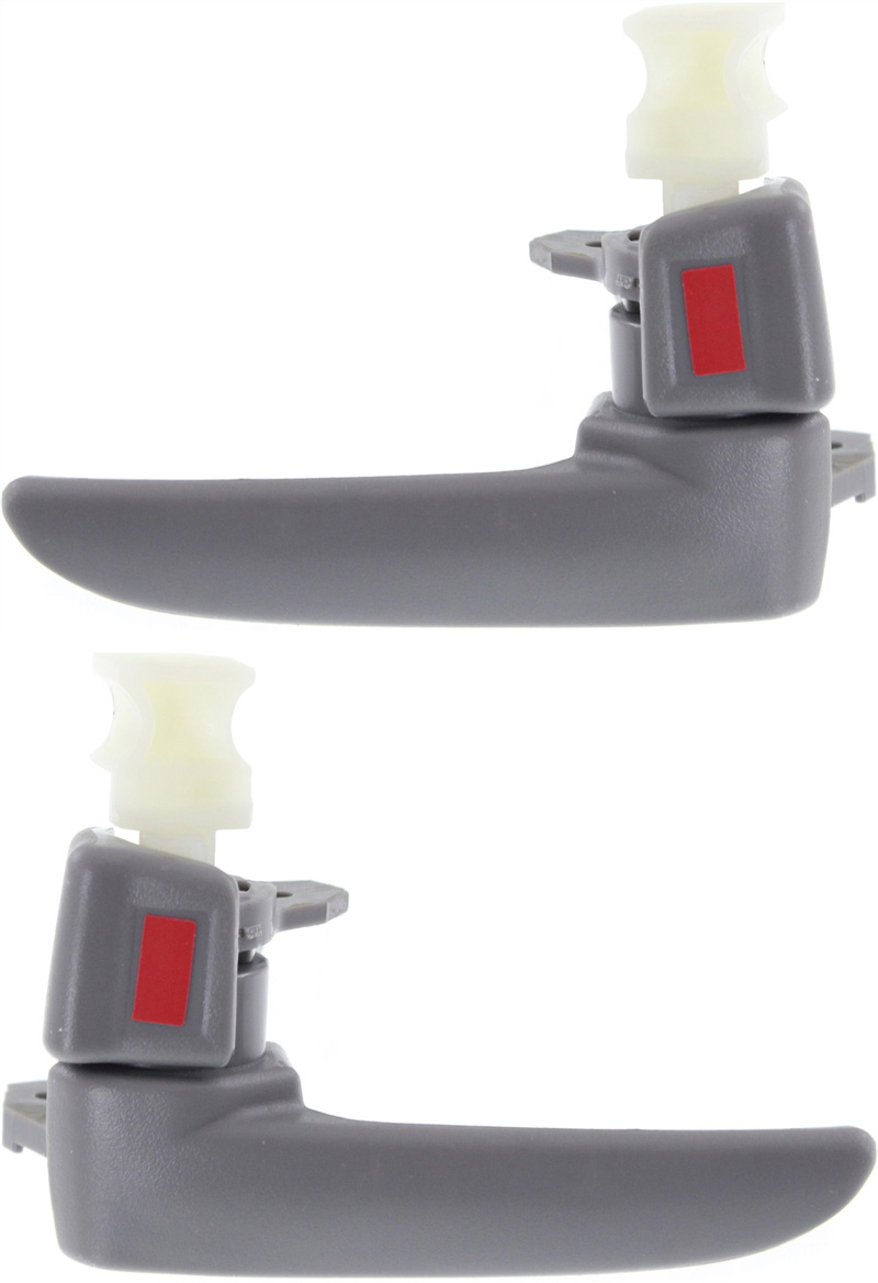 AM MAZDA 3-04-09 FRONT AND REAR DOOR HANDLE RH AND LH Inside Gray Plastic SKU SET REPM462385-4 OEM D35058330 D35059330
