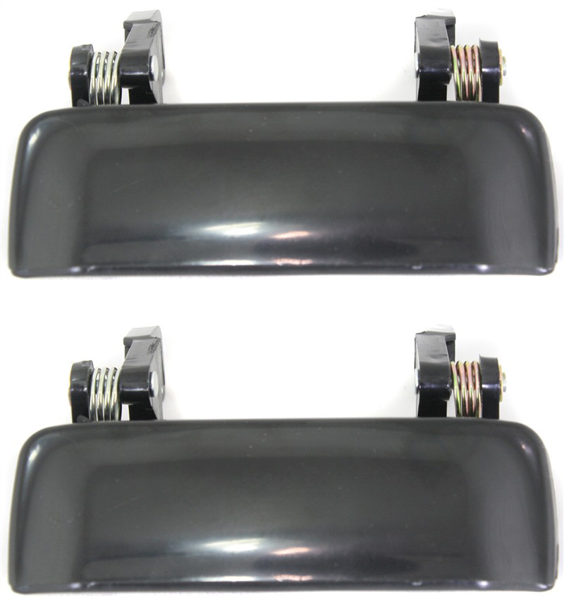 AM RANGER 98-11 FRONT EXTERIOR DOOR HANDLE RH AND LH Smooth Black w o Key Hole SKU SET REPM462504-2 Partslink FO1310155 MA1310118 OEM 6L5Z1022404CAPTM 1F7058420-6L5