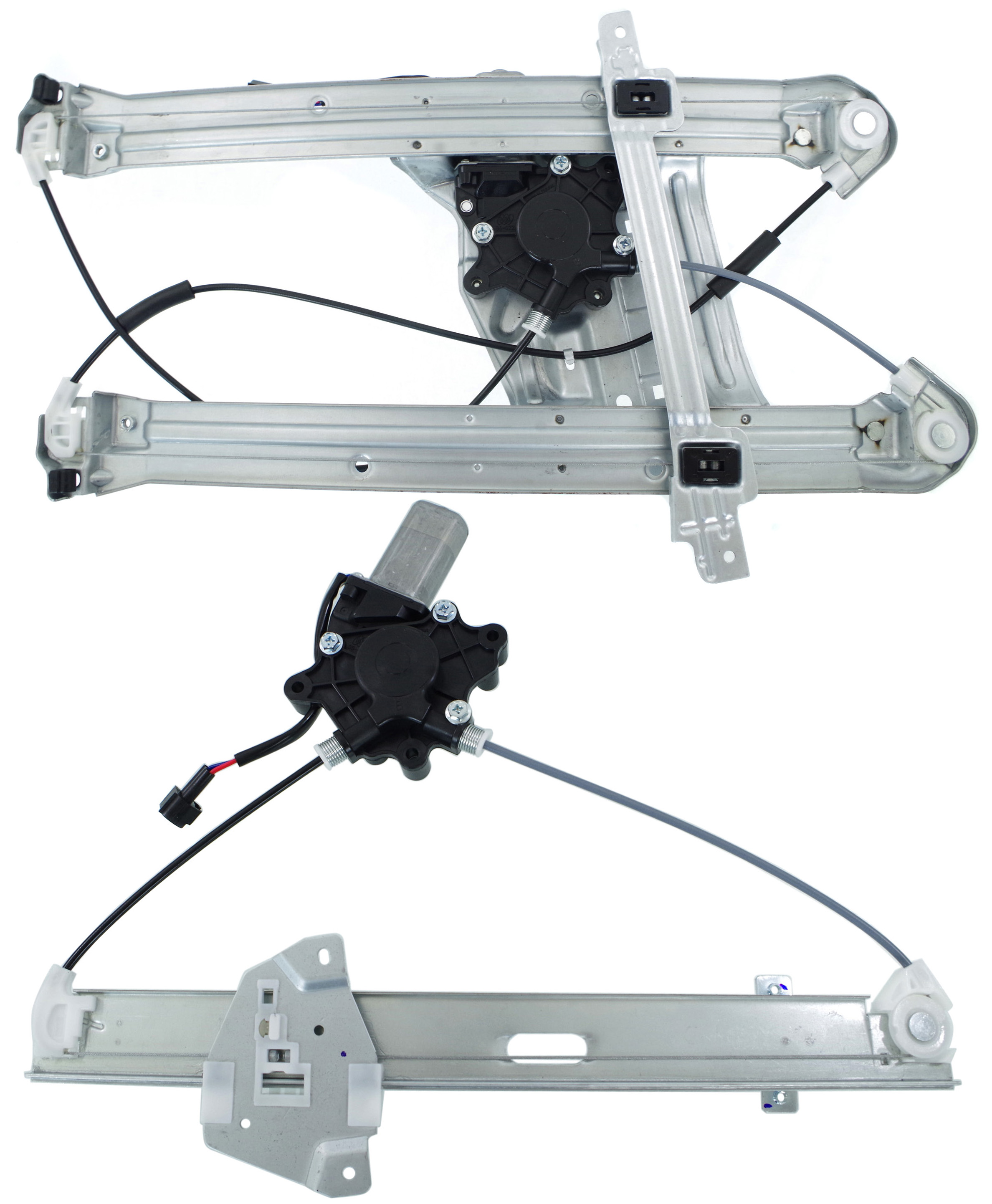 AM ENDEAVOR 04-11 FRONT AND REAR WINDOW REGULATOR LH Power w Motor SKU SET REPM462984-2L OEM MR565451 MR565453