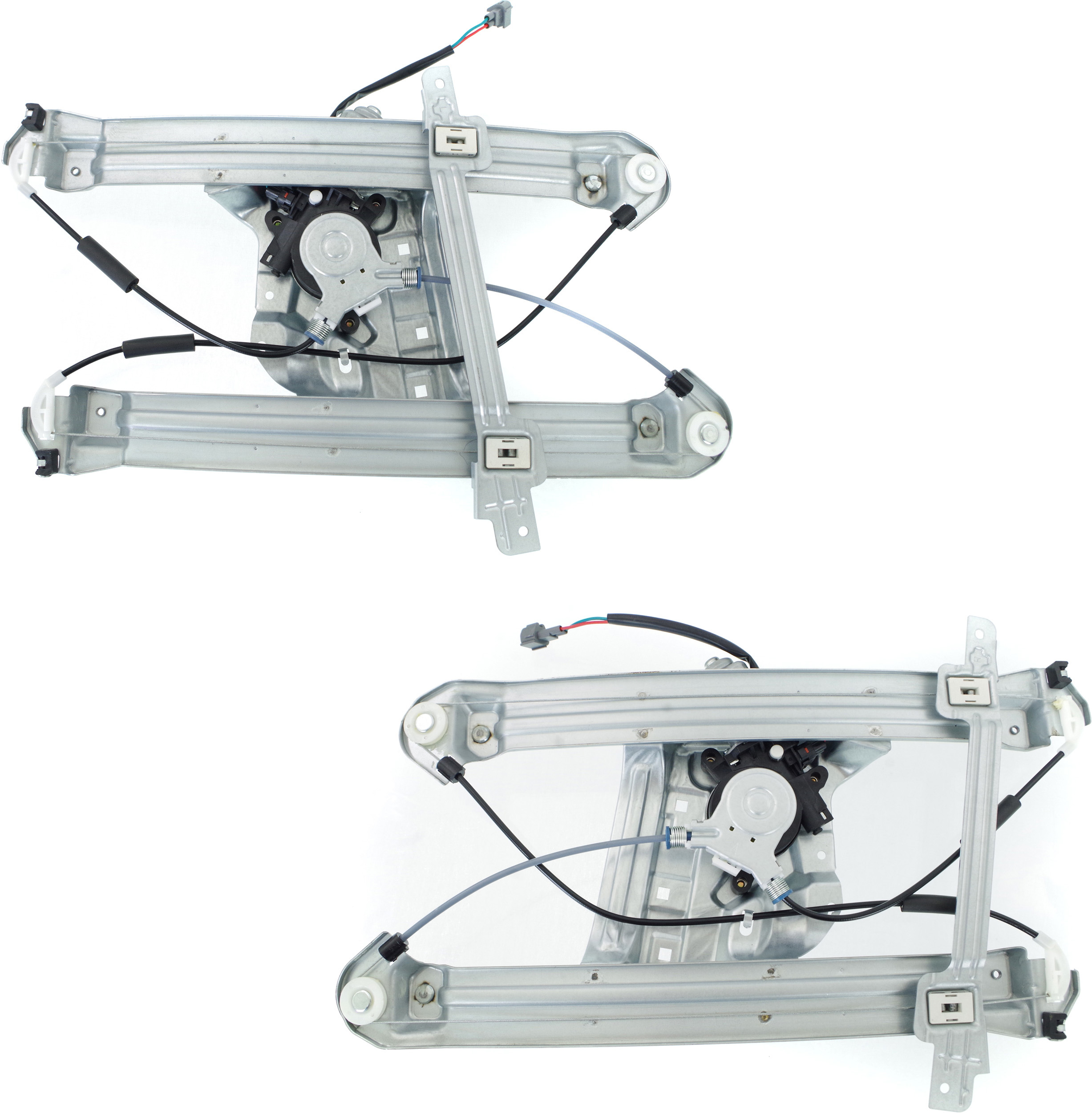 AM GALANT 04-12 FRONT WINDOW REGULATOR RH AND LH Power w Motor SKU SET REPM462995 Partslink MI1351128 MI1350128 OEM MR599948 MR599947