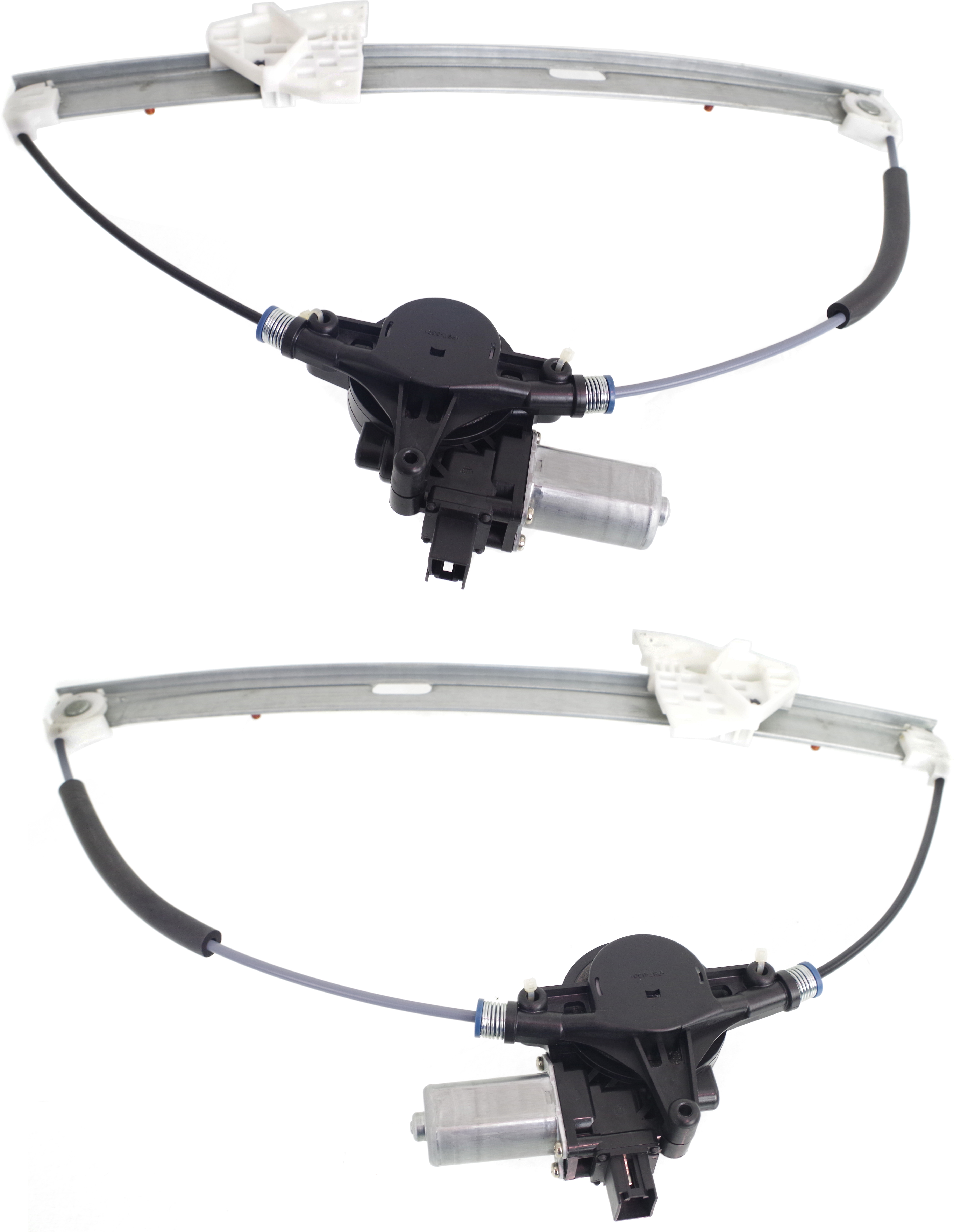 AM MAZDA 3-10-13 FRONT WINDOW REGULATOR RH AND LH Power w Motor 2 Pins Sedan Hatchback SKU SET REPM462997 Partslink MA1357103 MA1356103 OEM BBM458590C PFM D01G5858XB BBM4