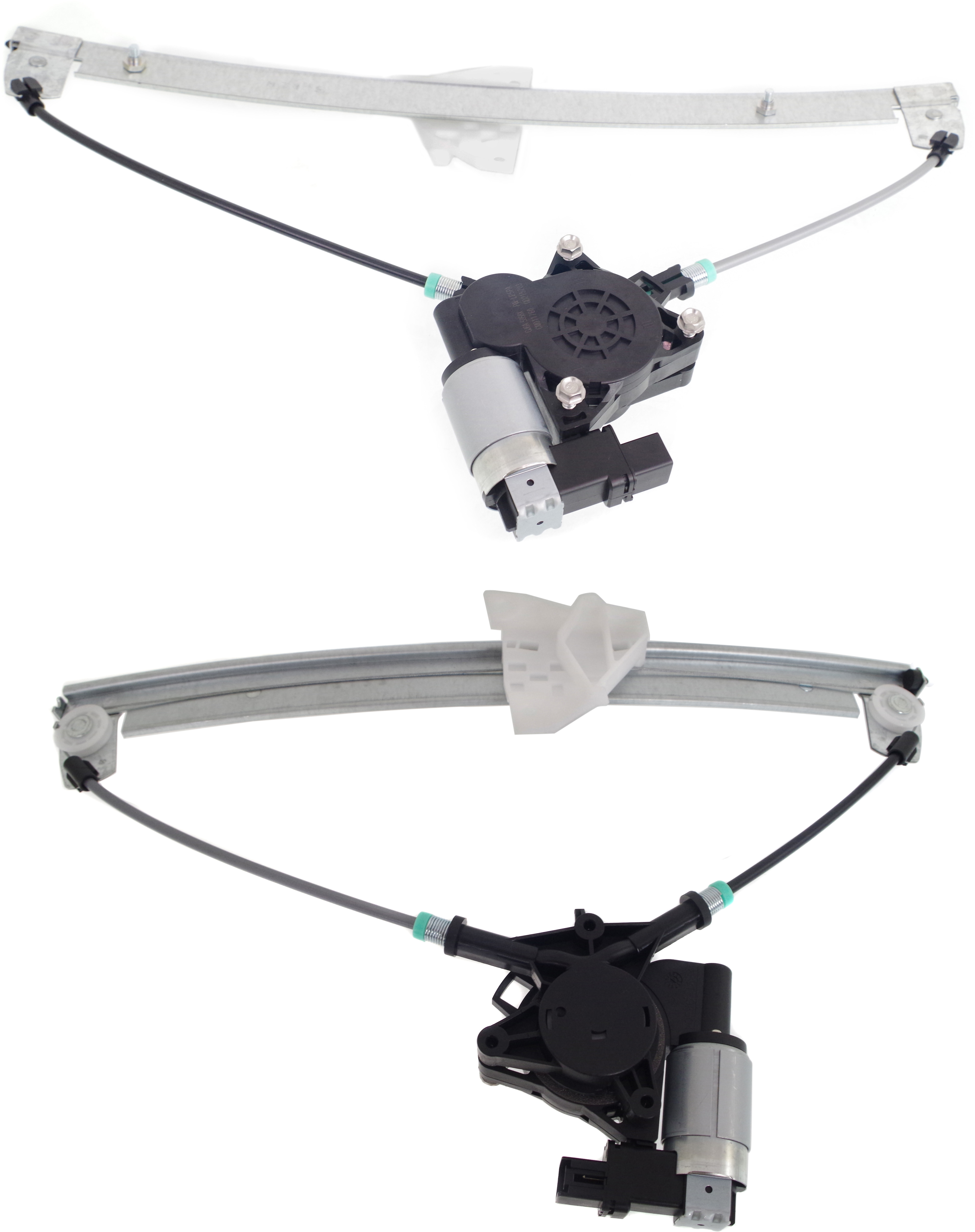 AM CX 9-07-15 FRONT AND REAR WINDOW REGULATOR LH Power w Motor SKU SET REPM463110-2L Partslink MA1350132 MA1550120 MA1356102 OEM TD1173590A PFM G22C5958XC TD11