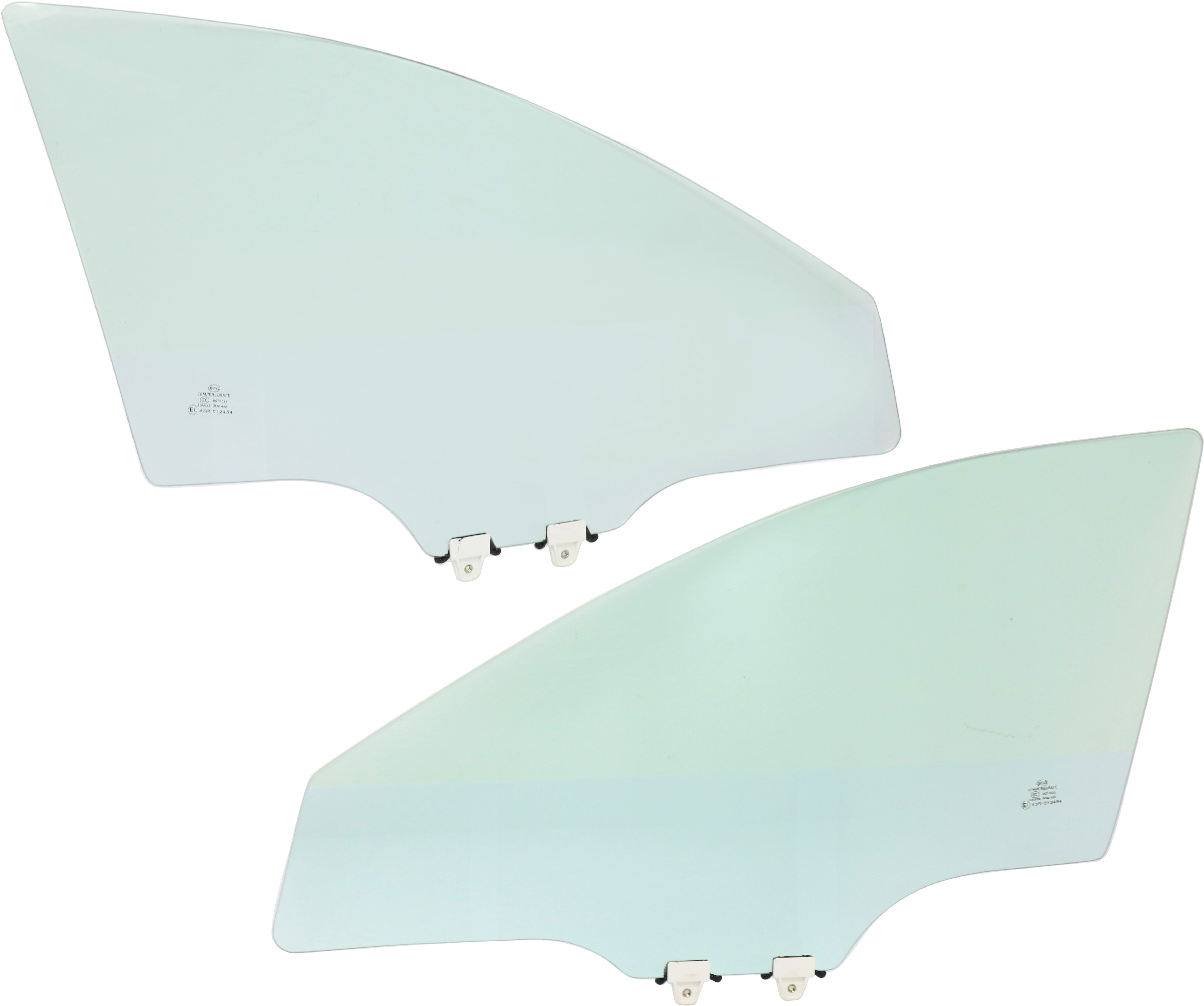 AM MAZDA 3-3 SPORT 14-18 FRONT DOOR GLASS RH AND LH Green Tint Hatchback Sedan SKU SET REPM480103 OEM BJS758510 FD26062GTYN BJS75951