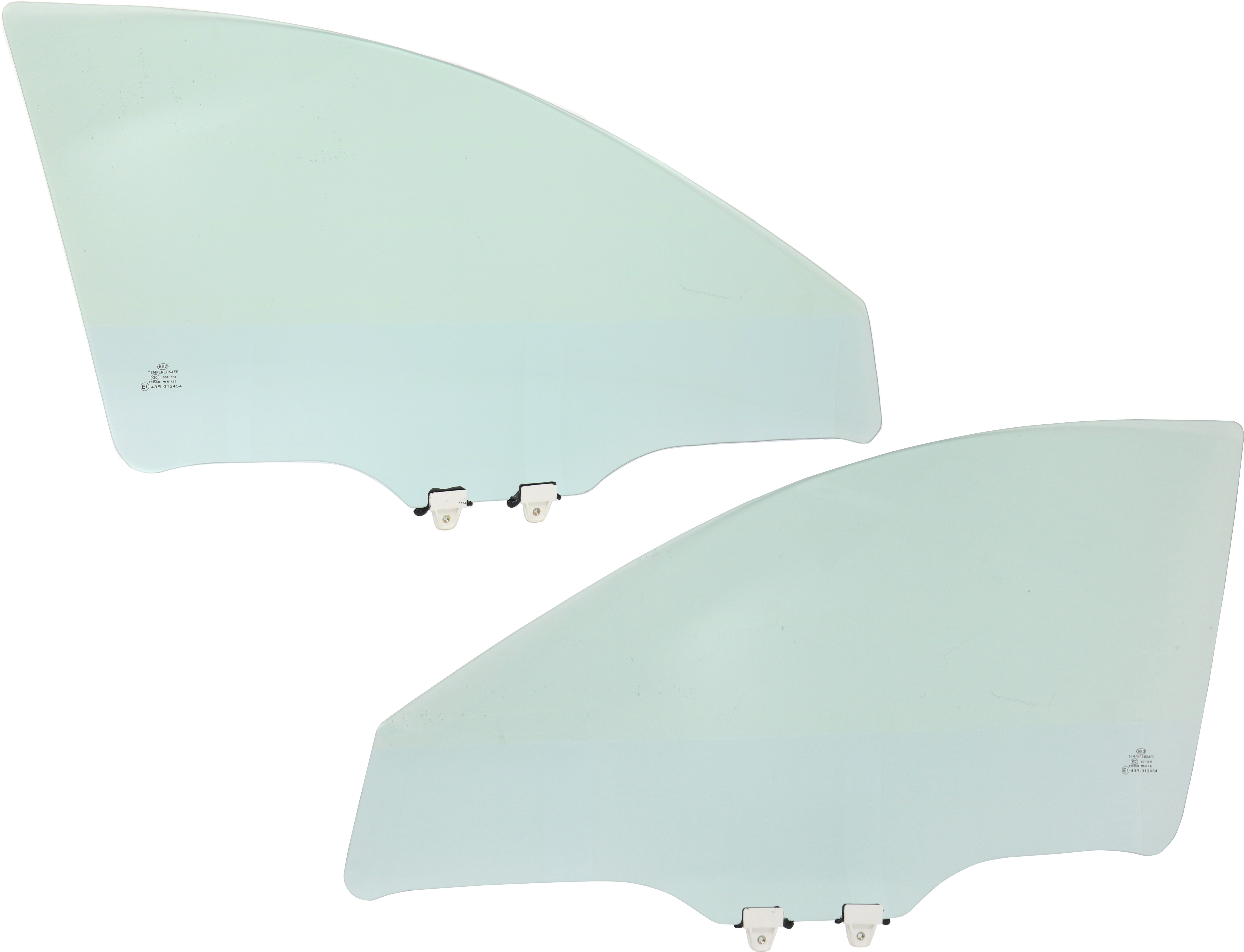 AM MAZDA CX 5-13-16 FRONT DOOR GLASS RH AND LH Green Tint SKU SET REPM480107 OEM KD5358510B FD25435GTYN KD53595