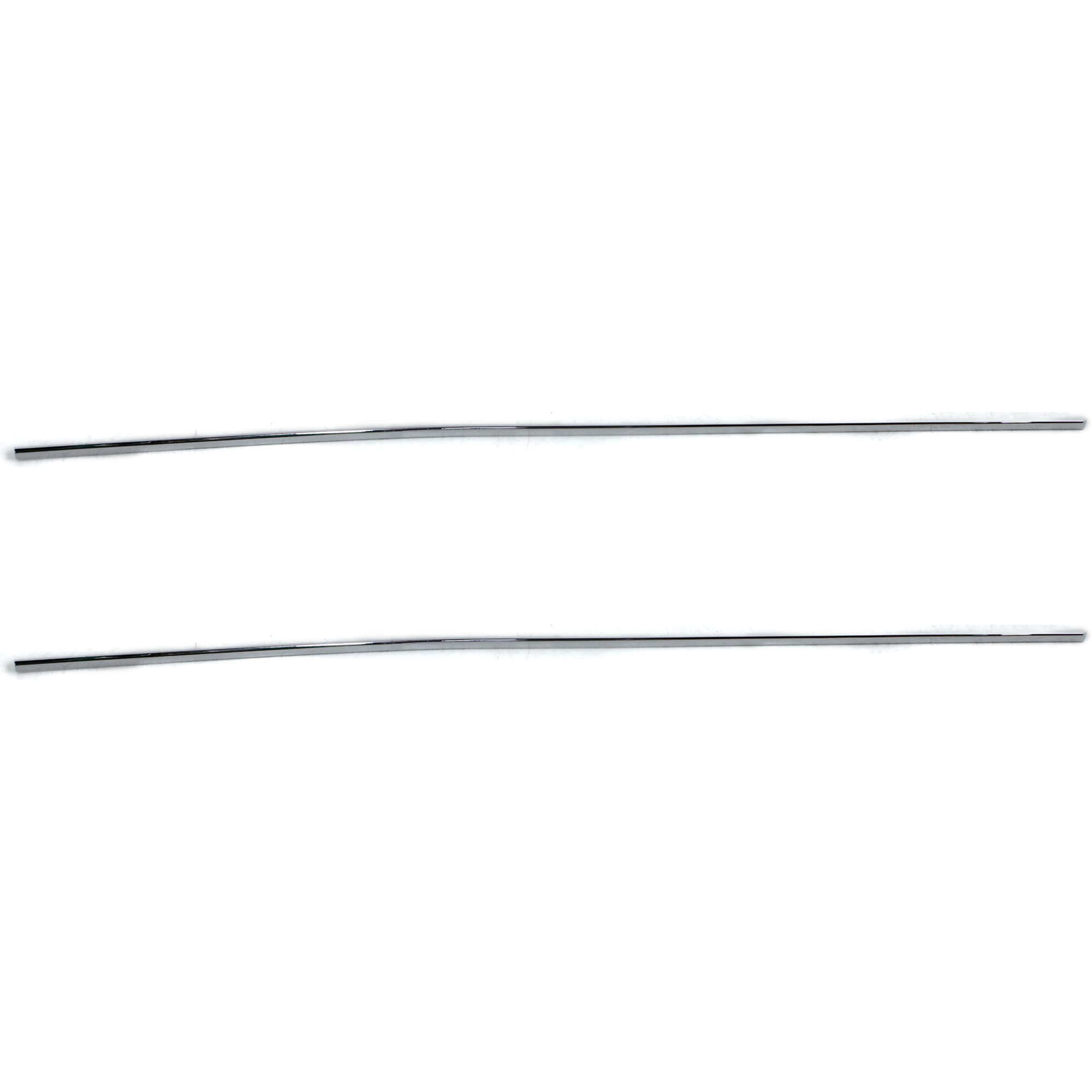 AM E350-10-13 E550-10-13 FRONT AND REAR DOOR MOLDING RH Chrome SKU SET REPM490935 A