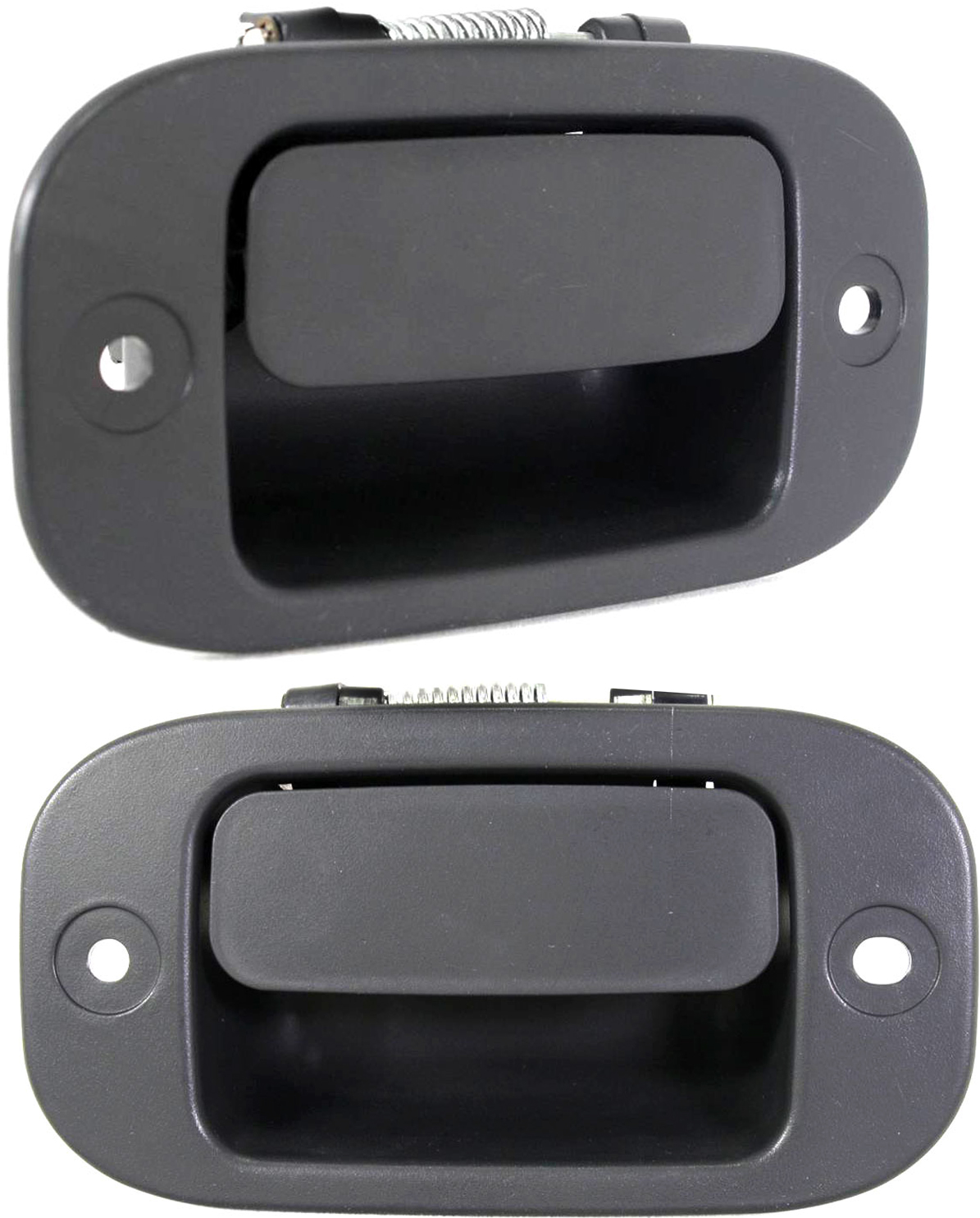 AM DAKOTA 05-11 REAR INTERIOR DOOR HANDLE RH AND LH Extended Cab Black SKU SET REPM491321 Partslink CH1553100 CH1552100 OEM 55359610AA 55359611AA