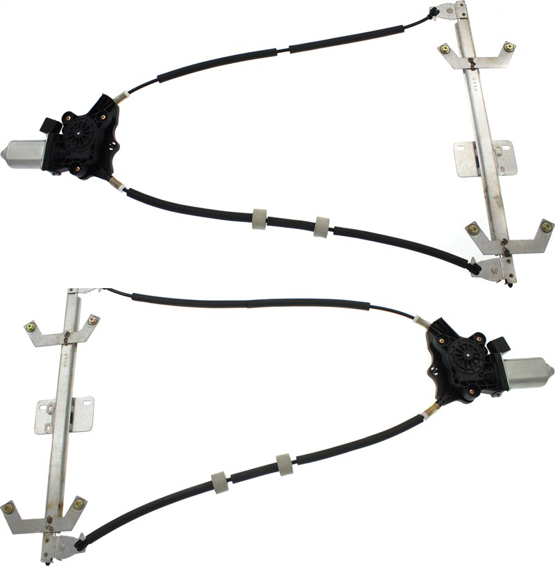 AM G CLASS 02-18 REAR WINDOW REGULATOR RH AND LH Power w Motor 6 Pins SKU SET REPM491729 OEM 4637300846-4637300746
