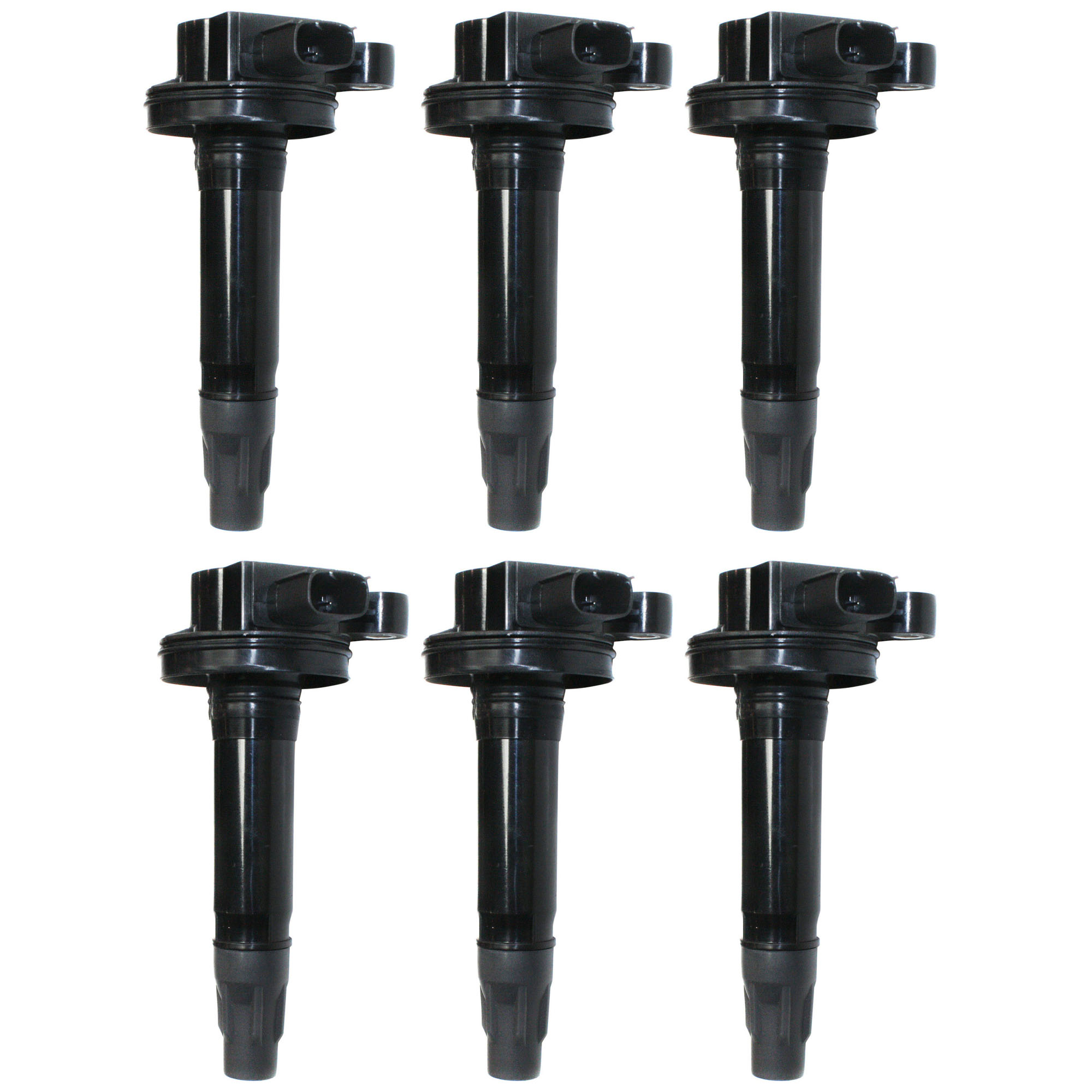 AM EDGE 07-16 TRANSIT 150-15-18 IGNITION COIL Set of 6-2 Prong Connector SKU SET REPM504646-6 OEM 48856-50106-140061-250106-3681