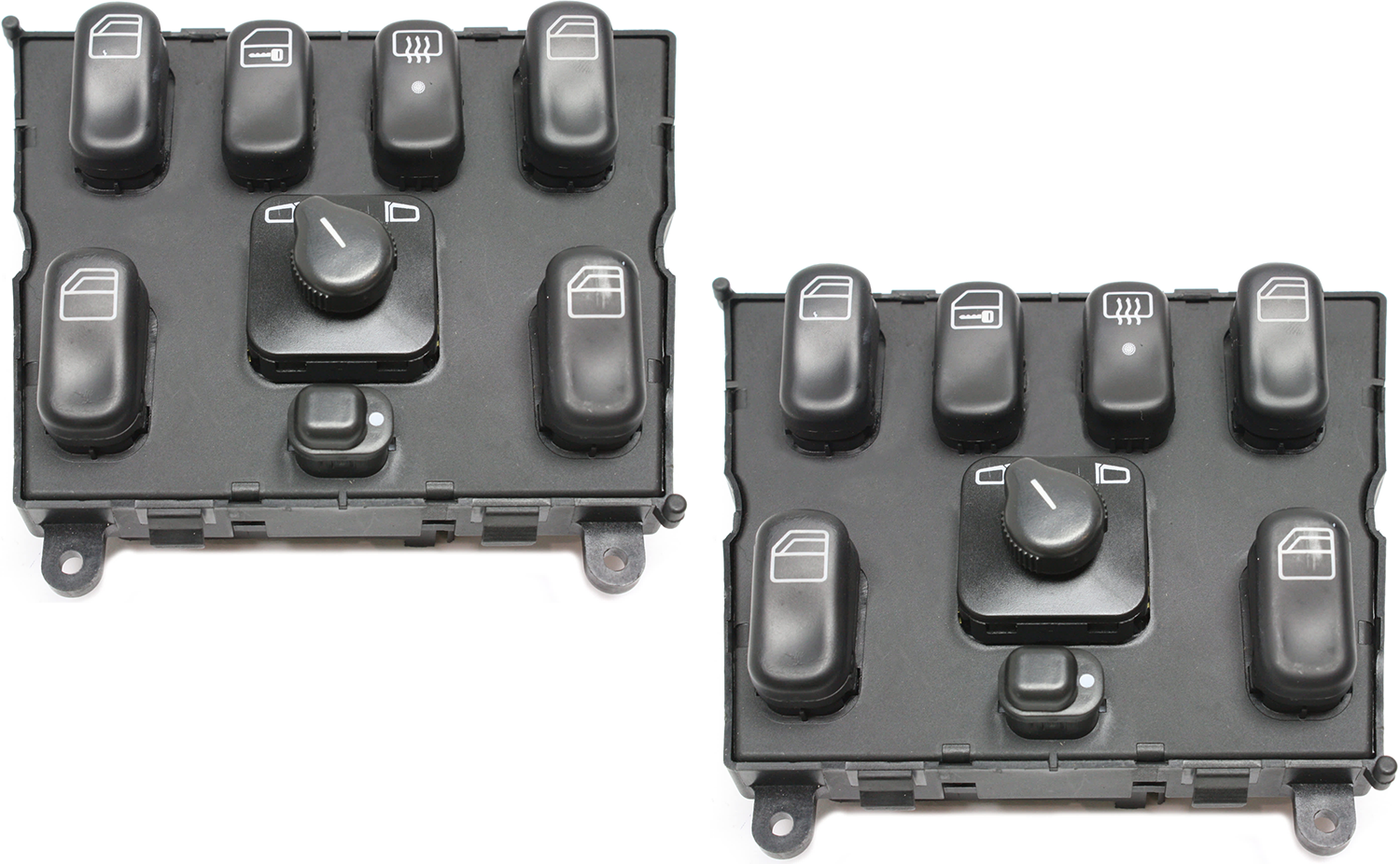 AM M CLASS 98-03 REAR WINDOW SWITCH RH AND LH Quadruple SKU SET REPM505203-2 OEM 1638206610