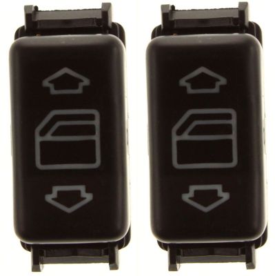 AM 420SEL 86-91-190E 90-93 FRONT AND REAR DOOR WINDOW SWITCH CONNECTOR LH w Door Window Switch Connectors SKU SET REPM505206-2 OEM 1248204610 URO001016 V30730103