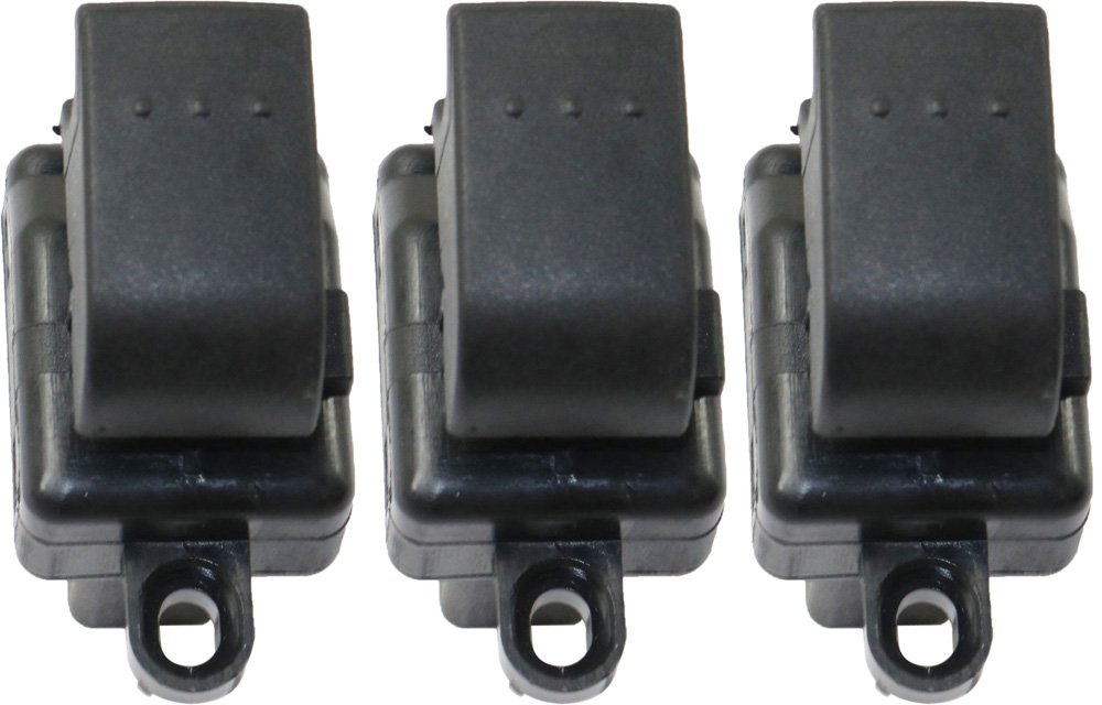 AM 3-04-09 FRONT AND REAR WINDOW SWITCH RH AND LH Set of 3 SKU SET REPM505231-3 OEM B32H66370