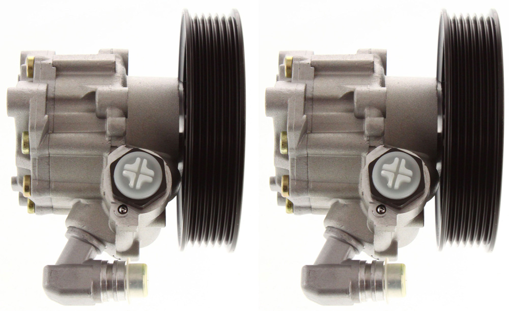 AM CLK CLASS E CLASS 98-02 POWER STEERING PUMP w o Self Leveling Device or Anti Lock Differential SKU SET REPM510401-2 OEM 0024661201-0024662401-00246612