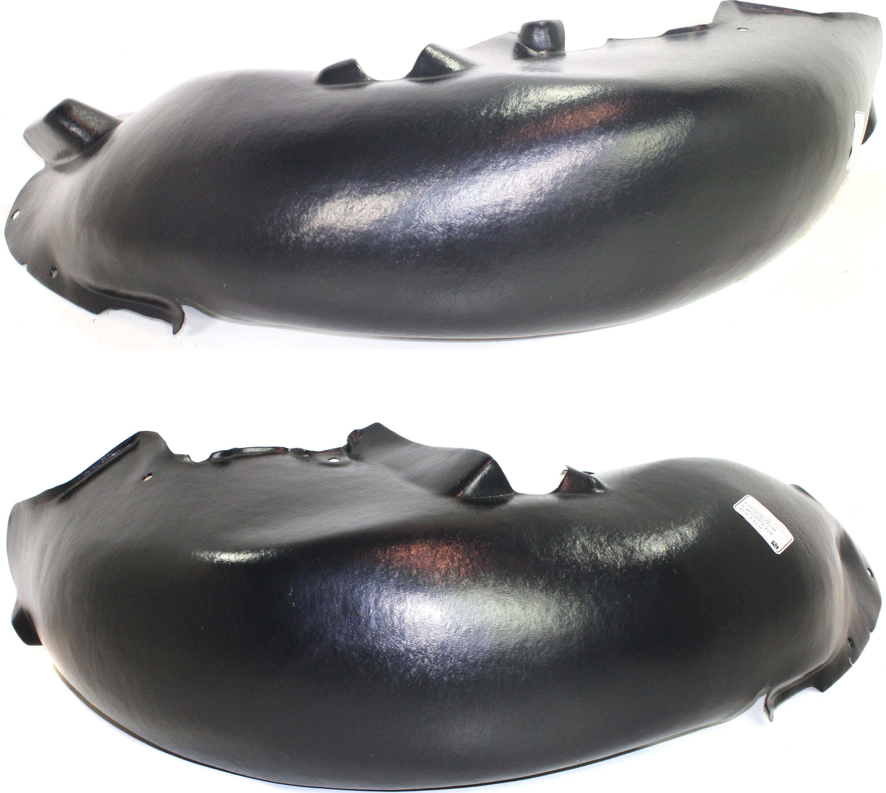 AM C CLASS 01-07 REAR FENDER LINER RH AND LH Set of 2 Sedan SKU SET REPM554309 Partslink MB1763106 MB1762106 OEM 2036981630-2036981530