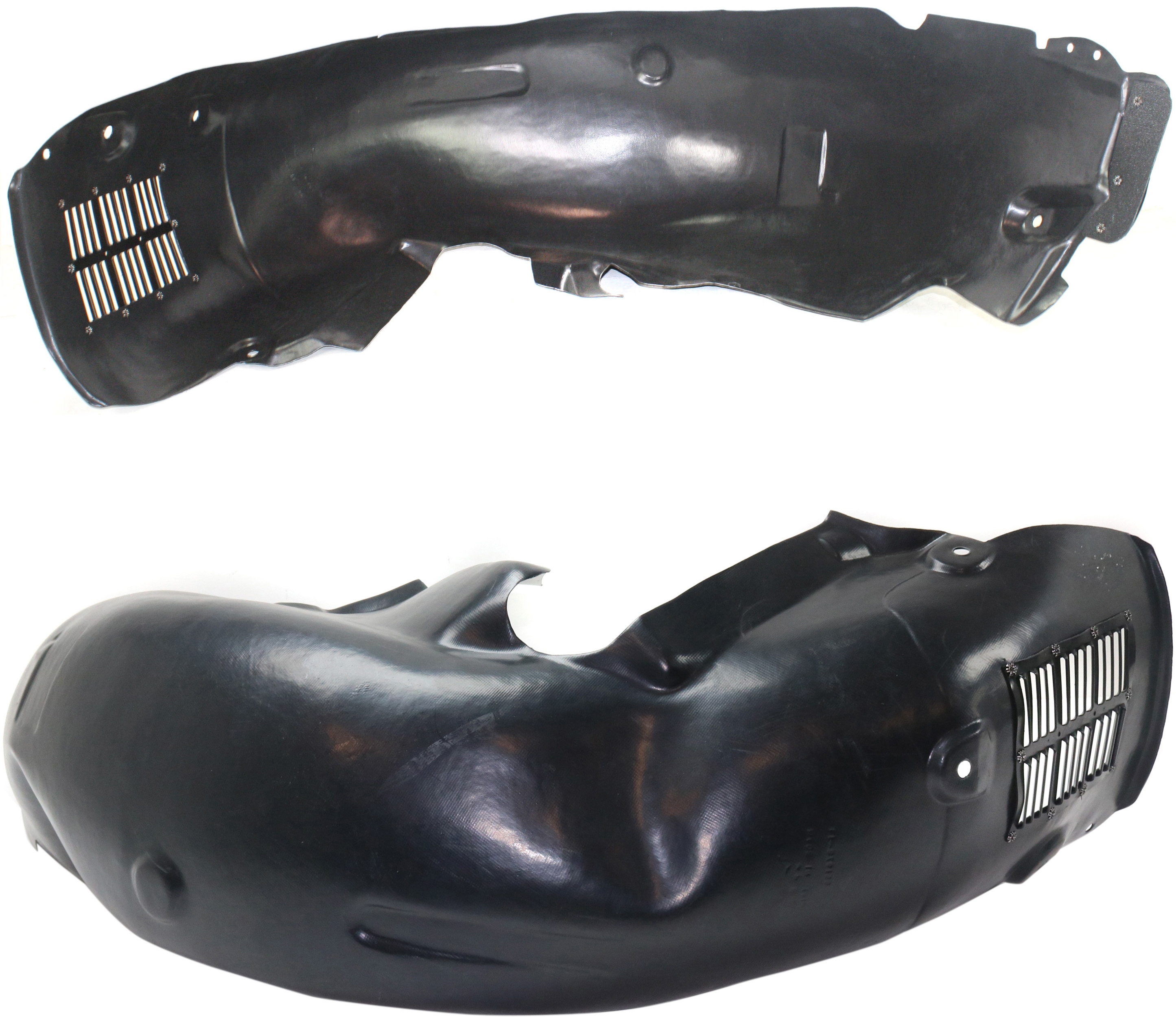AM E CLASS 03-09 REAR FENDER LINER RH AND LH Sedan 03-09 Wagon 04-09 SKU SET REPM554313 Partslink MB1763110 MB1762110 OEM 2116901830-2116901730