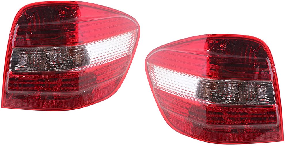 AM ML CLASS 06-11 TAIL LAMP RH AND LH Assembly w o AMG Styling and Sport Pkg. 164 Chassis SKU SET REPM730119 Partslink MB2801126 MB2800126 OEM 1649061000-1649060900
