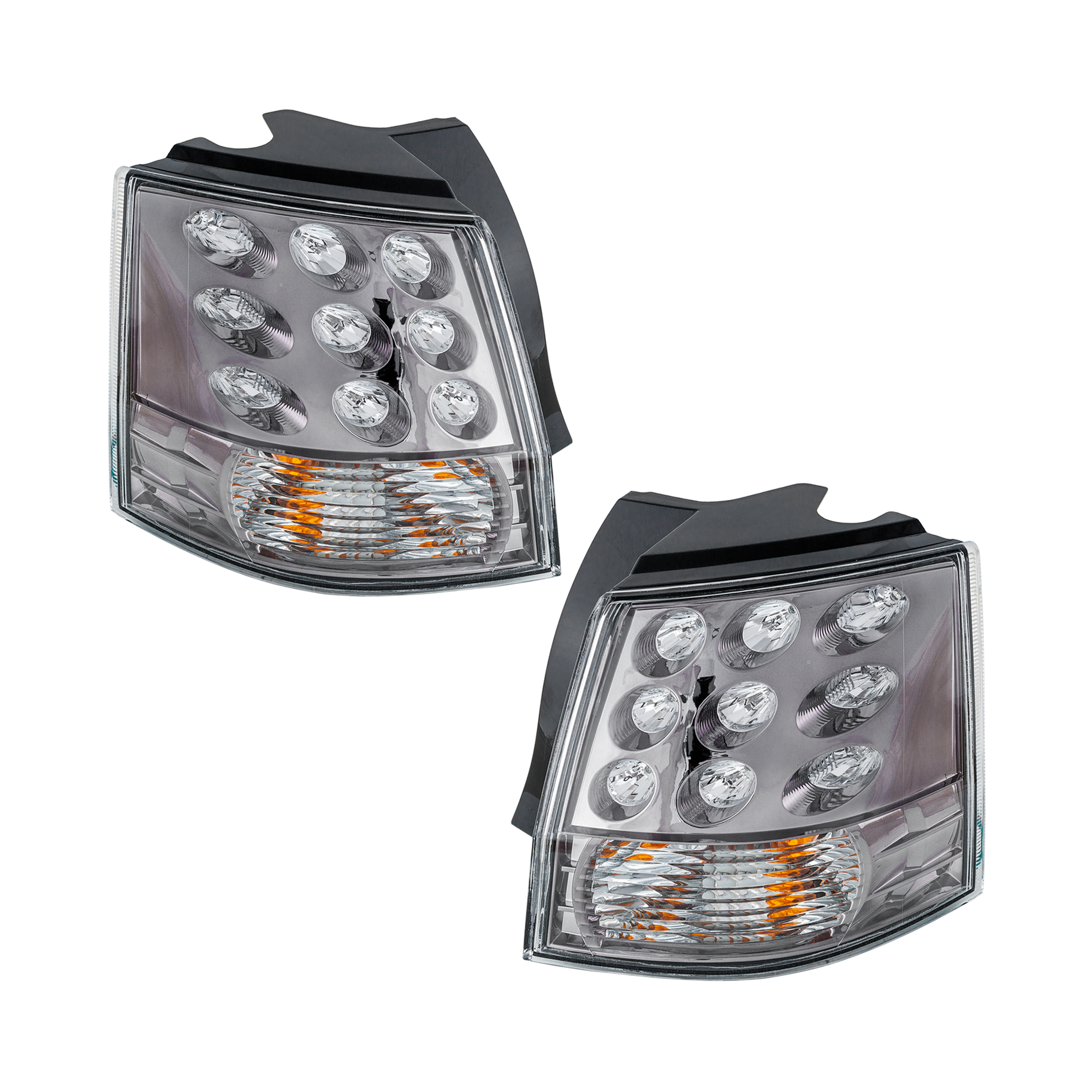 AM OUTLANDER 07-13 TAIL LAMP RH AND LH Outer Assembly CAPA SKU SET REPM730151Q Partslink MI2805104C MI2804104C OEM 8330A380-8330A379